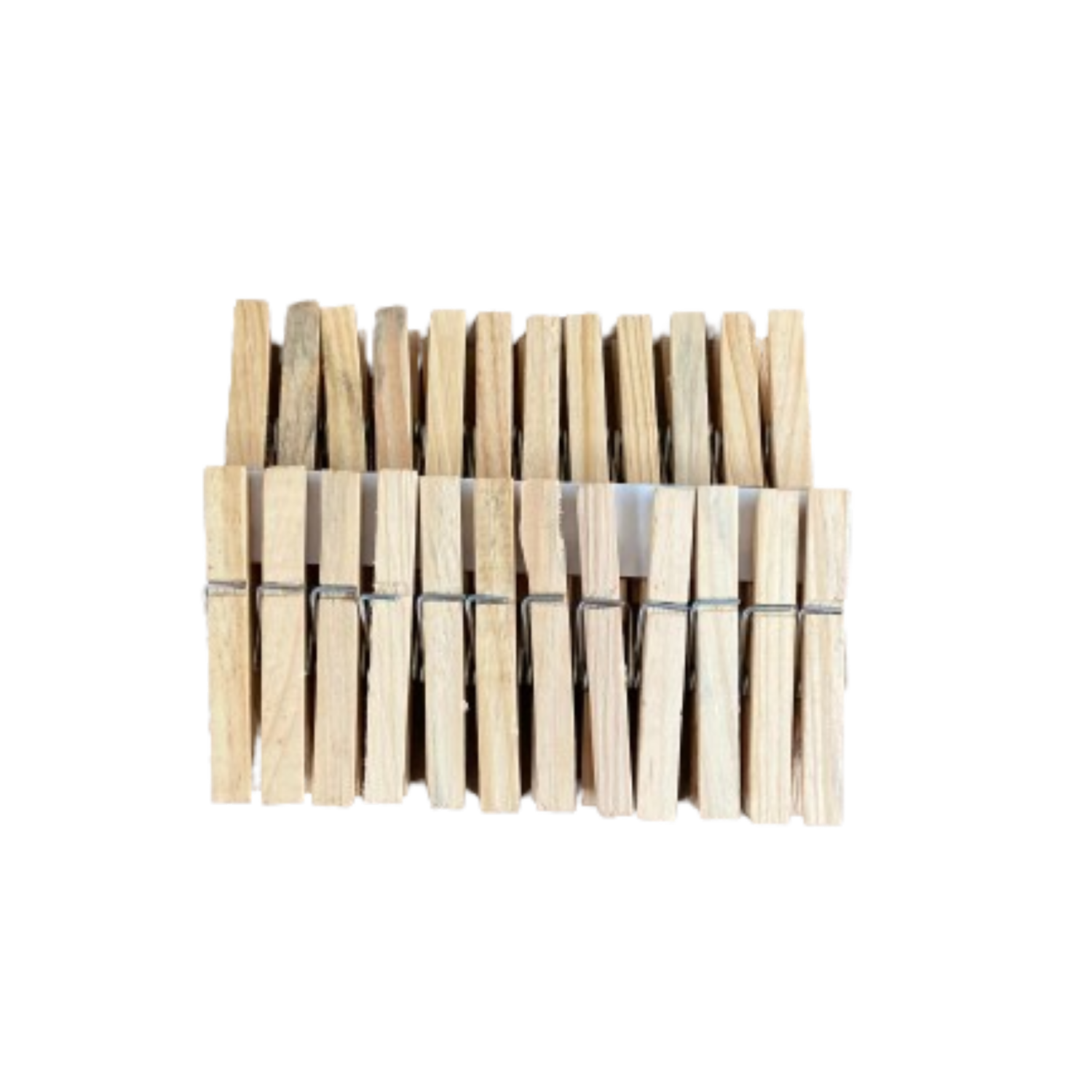 Pinzas Para Ropa De Madera EL REY DE LOS ANDES x 24 Uds