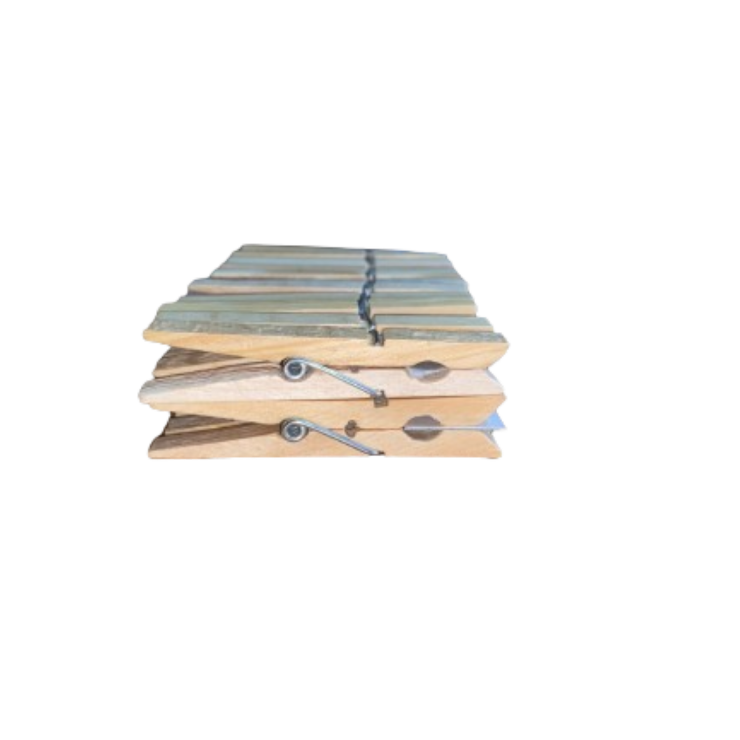 Pinzas Para Ropa De Madera EL REY DE LOS ANDES x 24 Uds