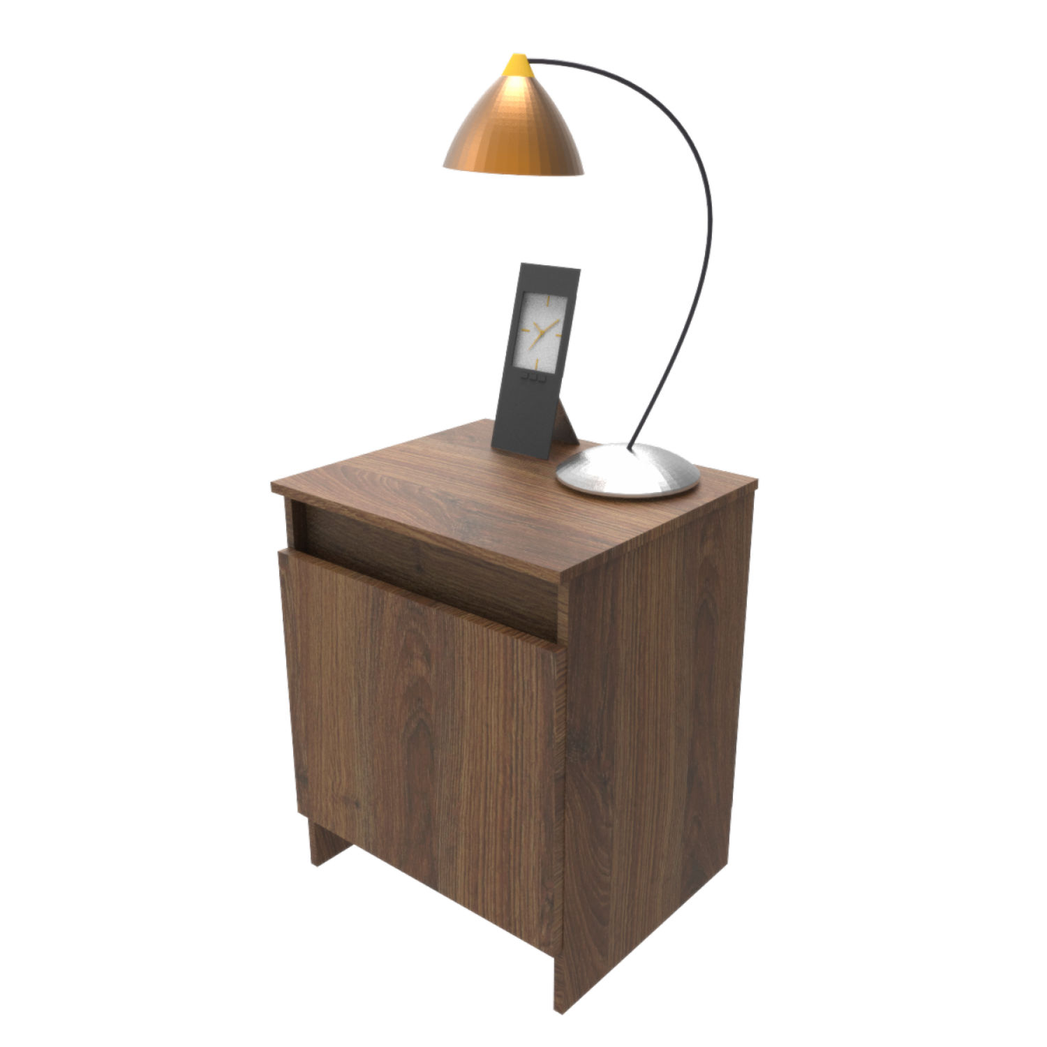 Nochero Hefestos Humo MUEBLE FÁCIL