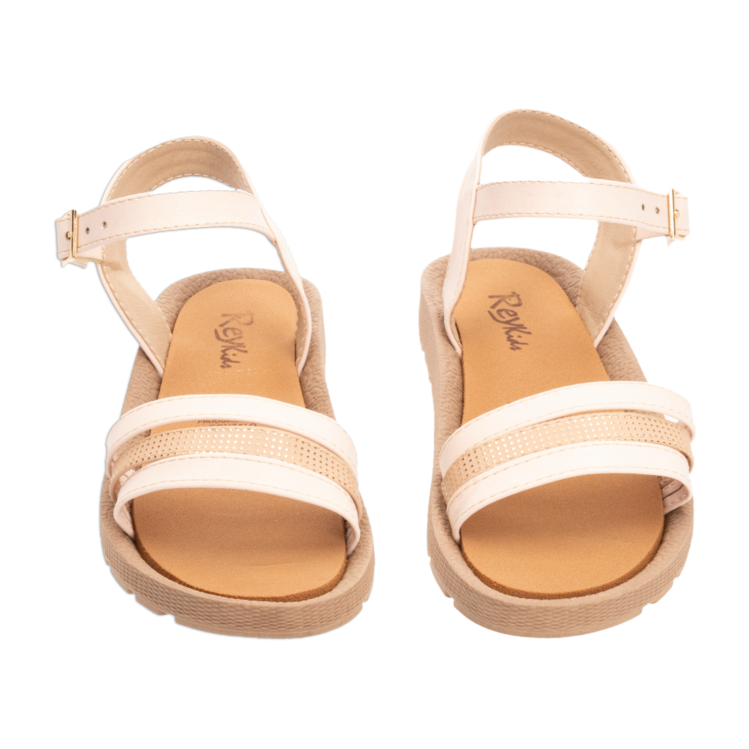 Sandalias Con Hebilla Y Ajuste Al Talón REY Talla 32