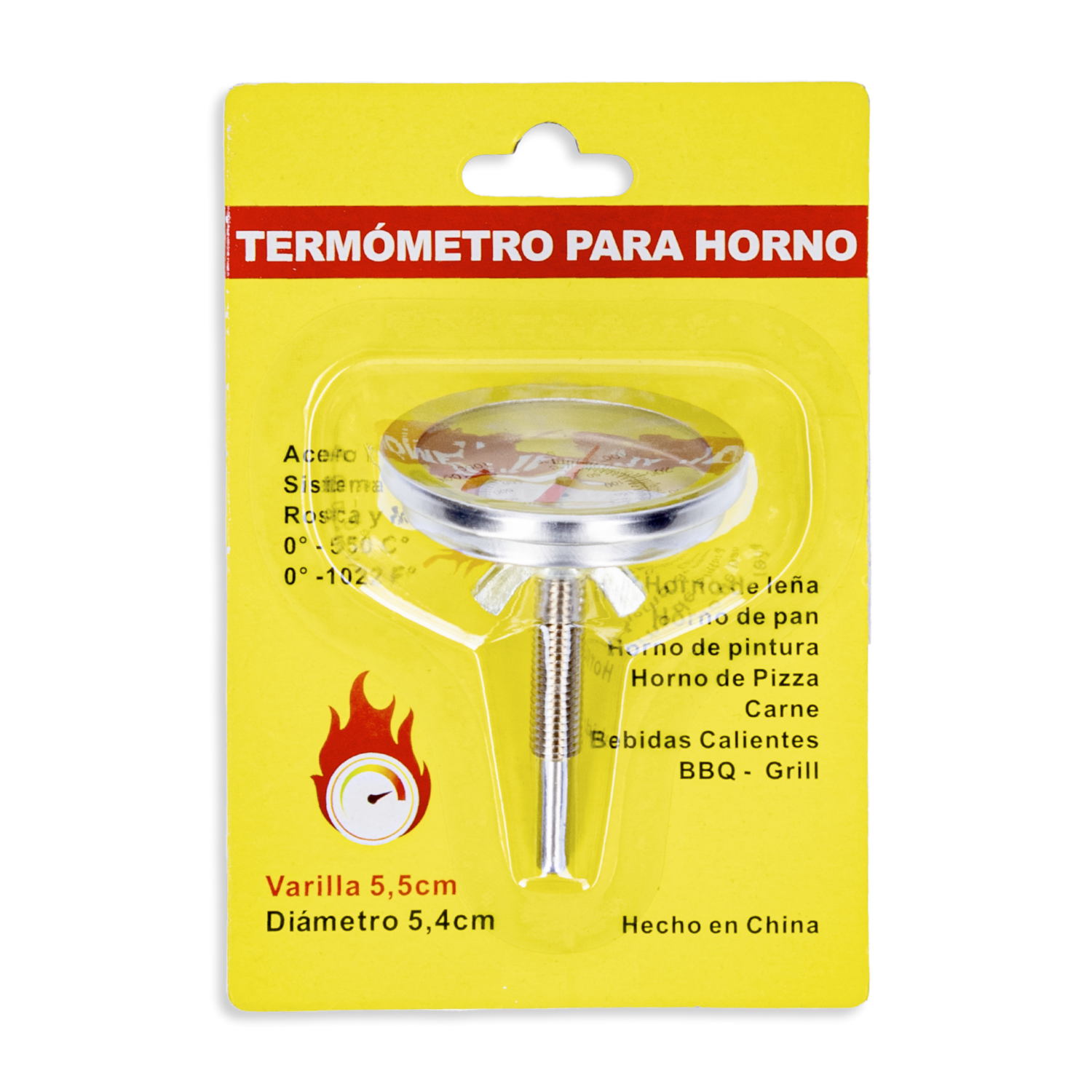 Termómetro Para Horno Con Mariposa CHONGQING HAICHEN Unidad