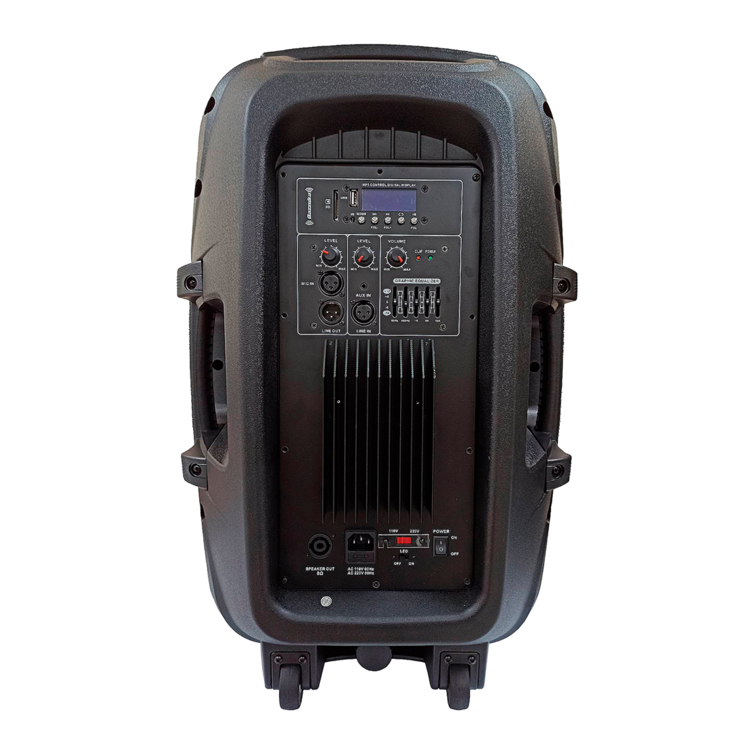 Parlante Amplificado L215 BAZZUKA Negro