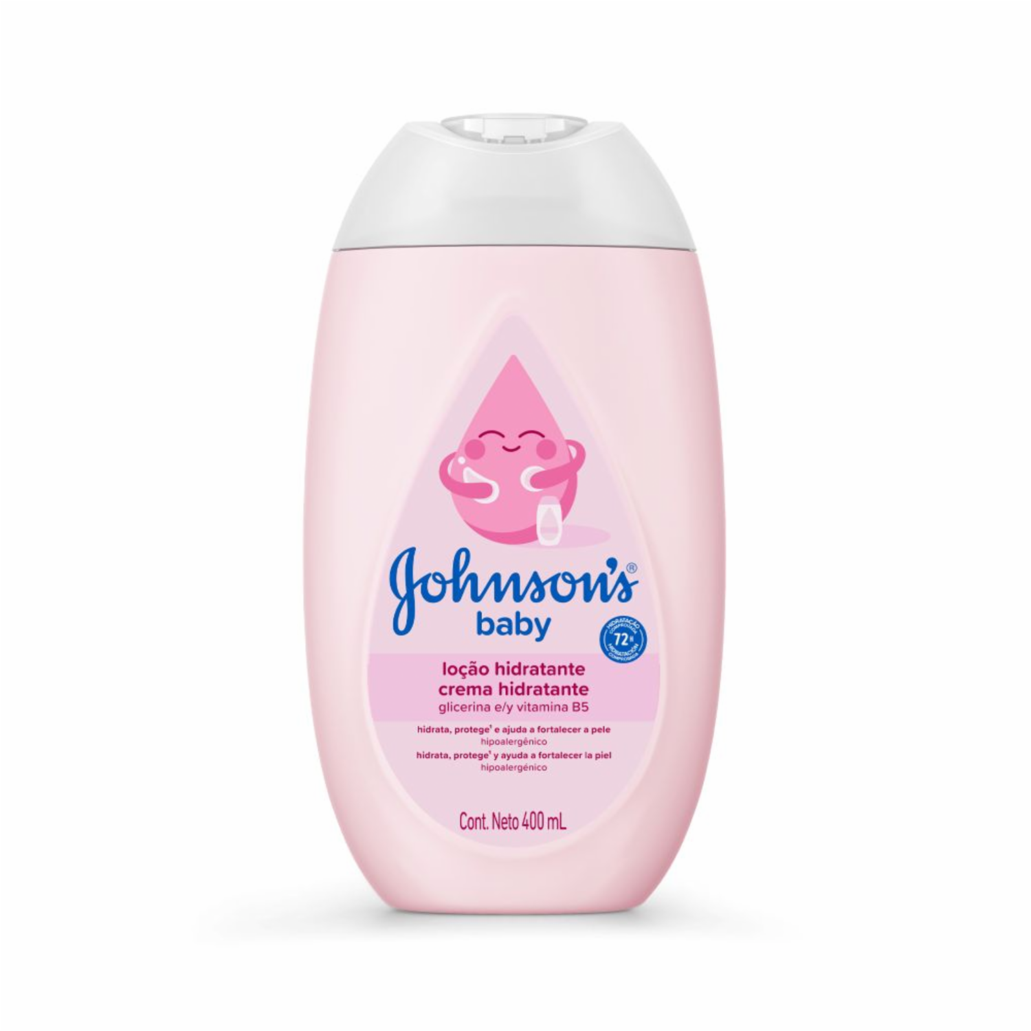 Crema Corporal Infantil Líquida Original Libre De Parabenos Y Colorantes JOHNSON’S 400 Ml