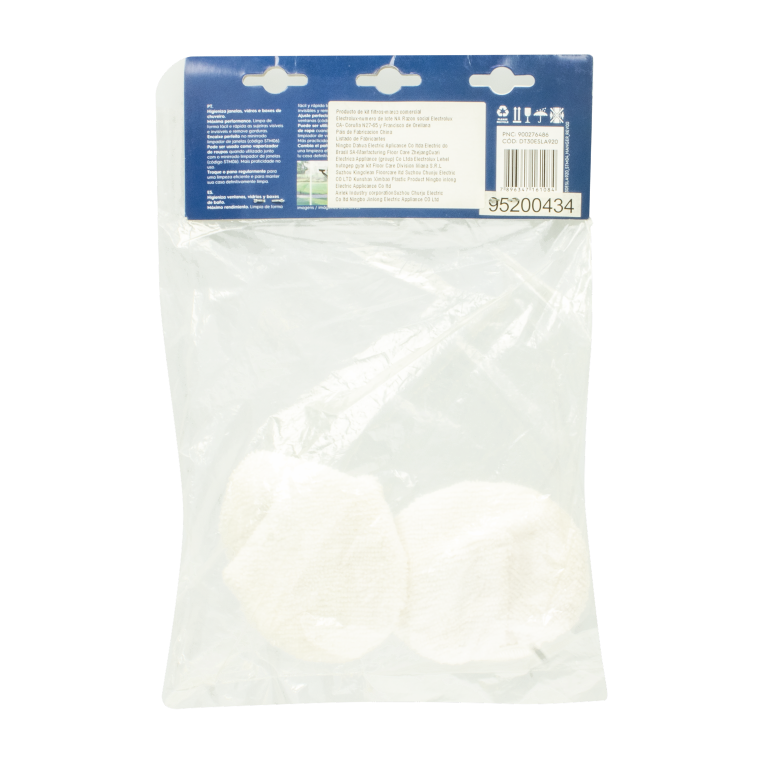 Mopas Para Trapeador A Vapor Modelo:s Mop 10 Y 11 ELECTROLUX Unidad