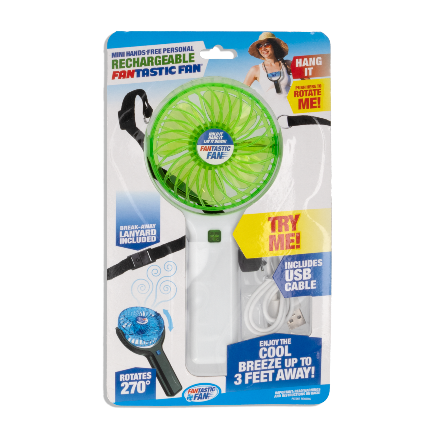 Ventilador Recargable Personal SHAWSHANK 9095356