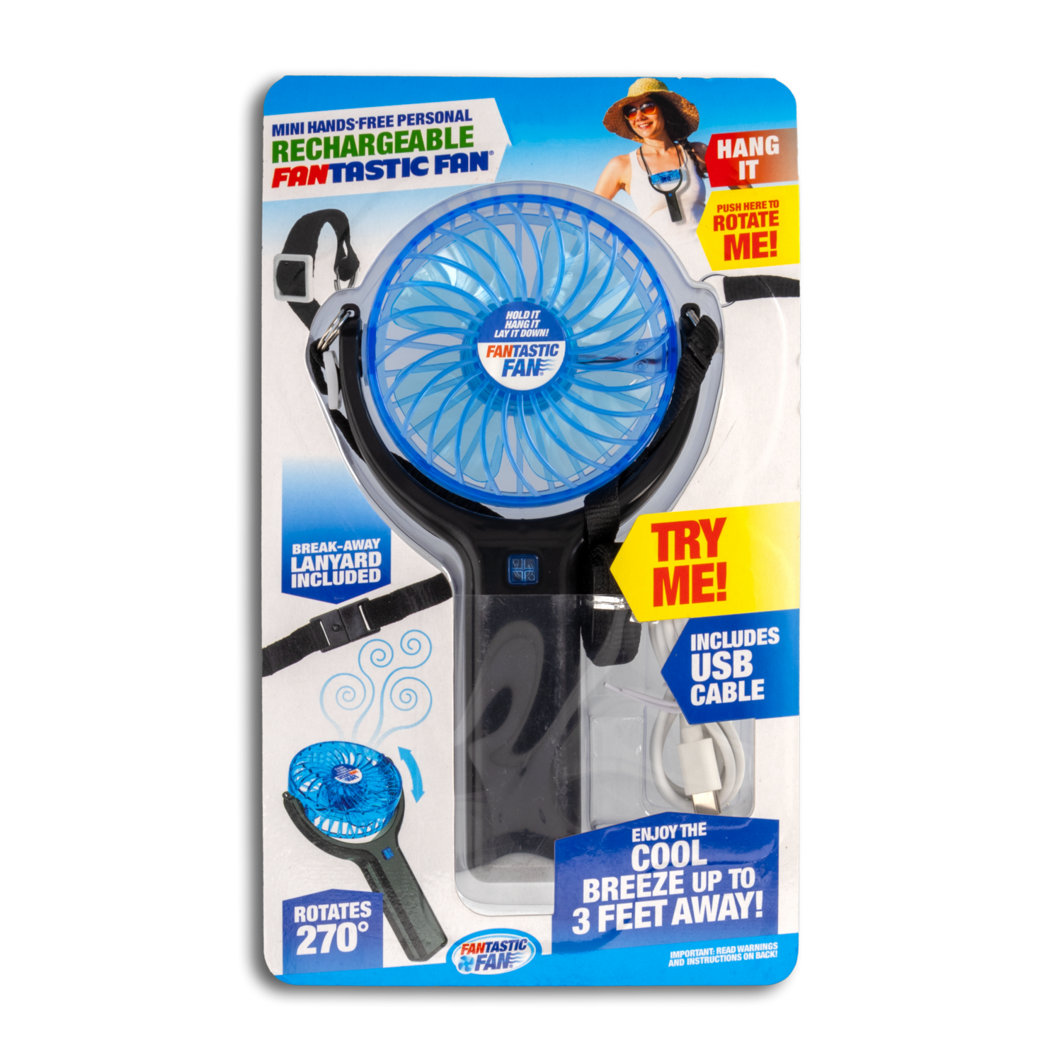 Ventilador Recargable Personal SHAWSHANK 9095356