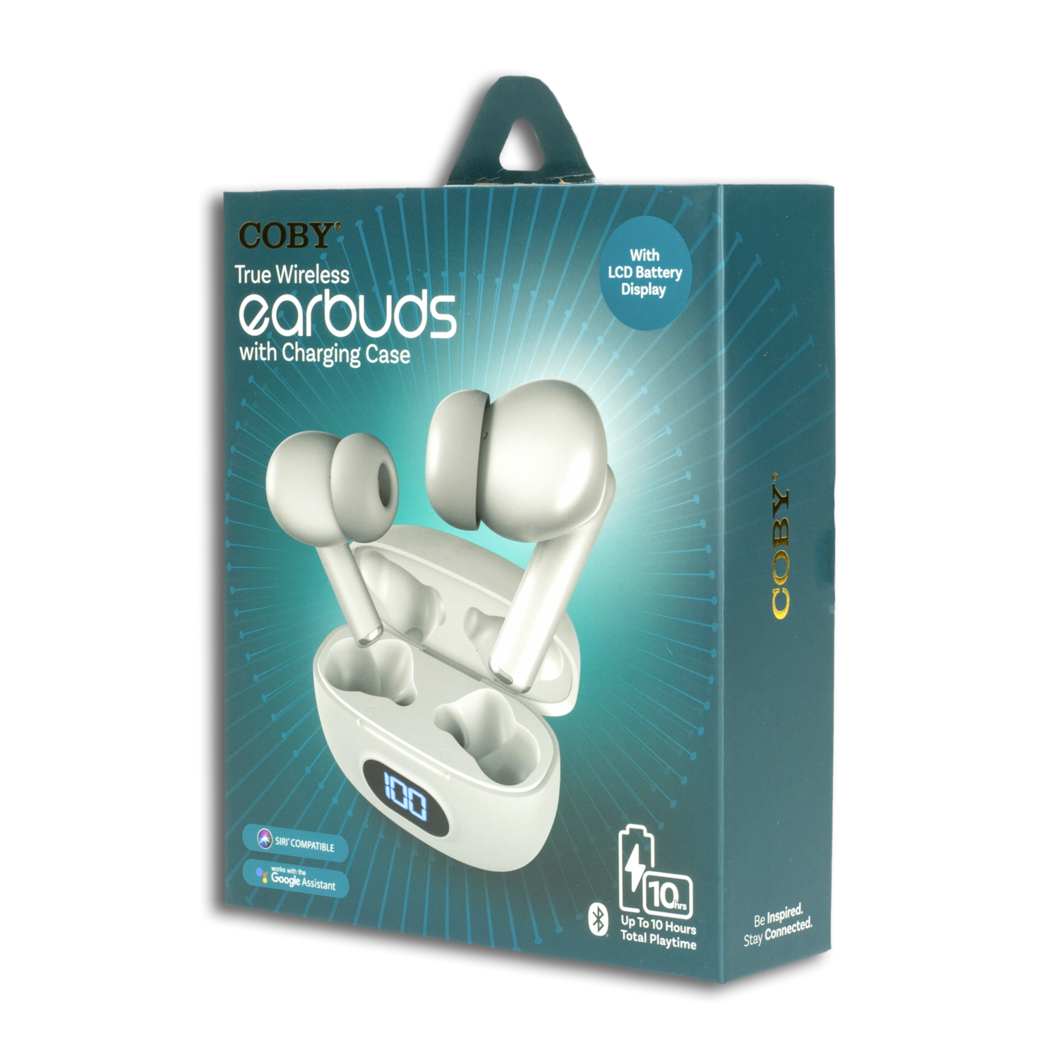 Audífonos Indicador LCD CETW526WH COBY Wireless