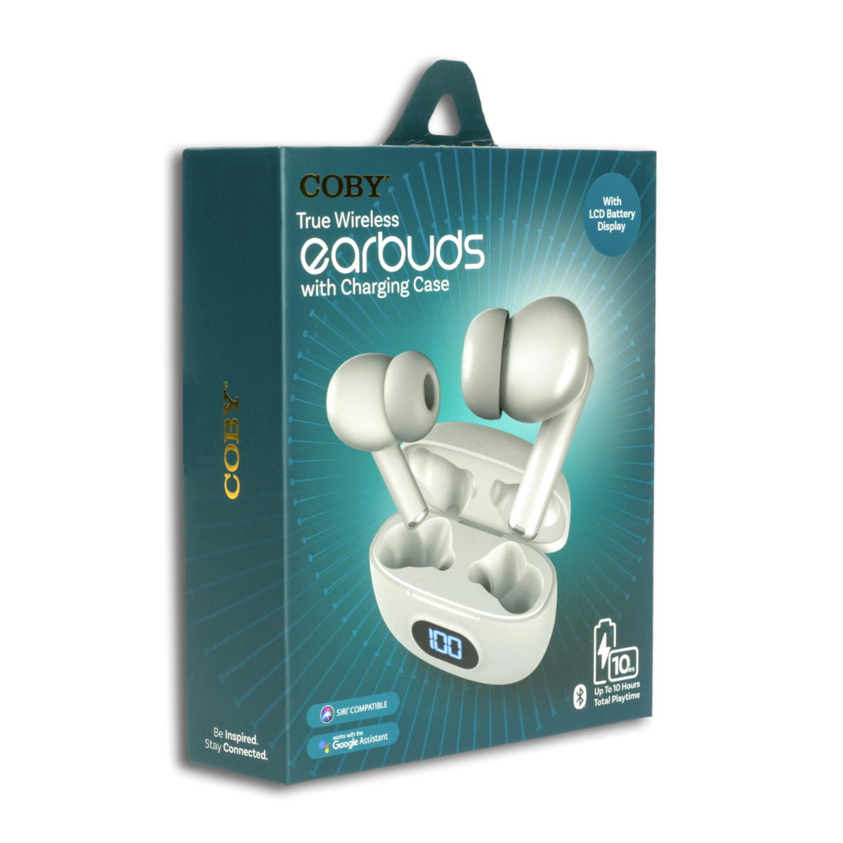 Audífonos Indicador LCD CETW526WH COBY Wireless