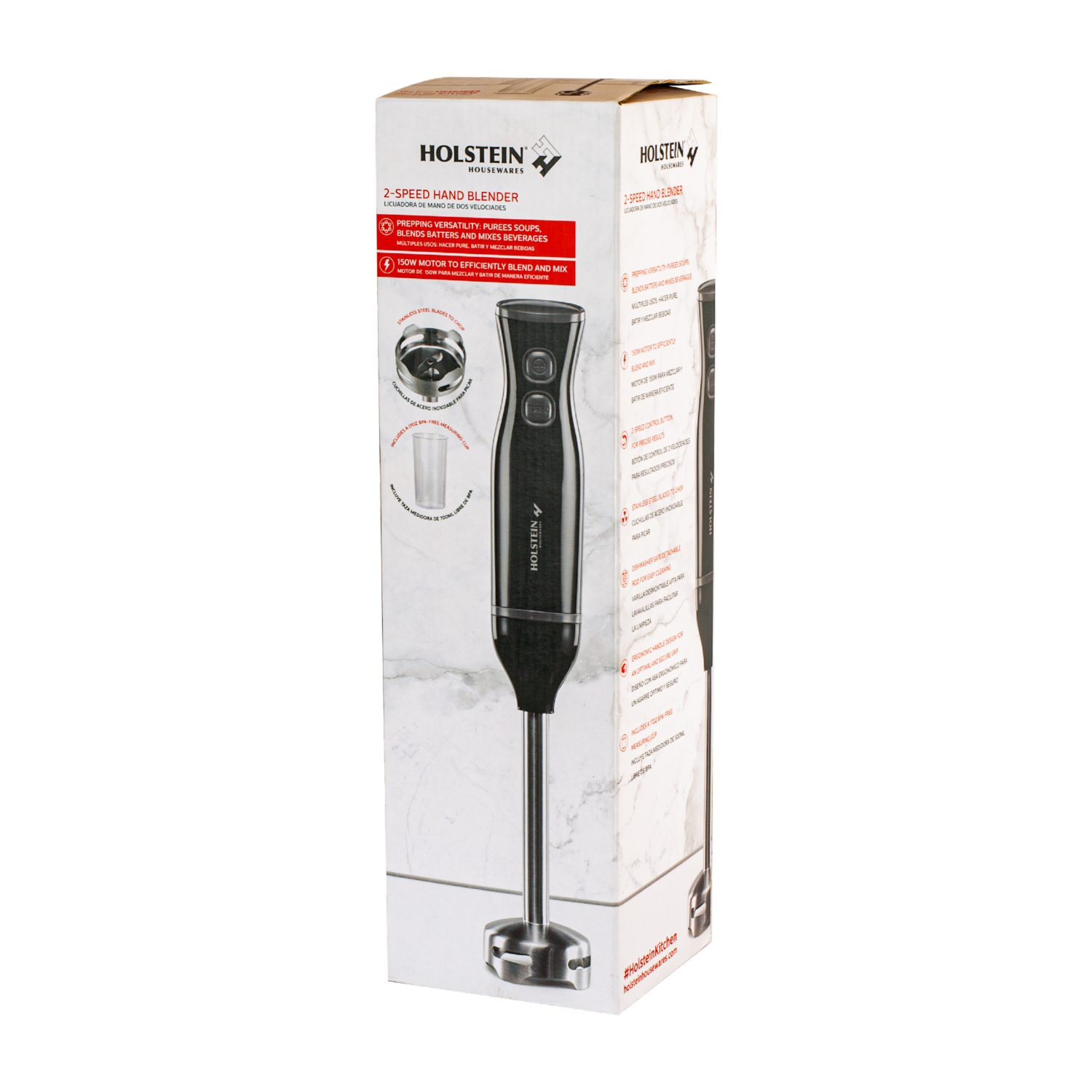 Licuadora De Mano 2 Velocidades Modelo: Hh-09101040b HOLSTEIN 110 Watts