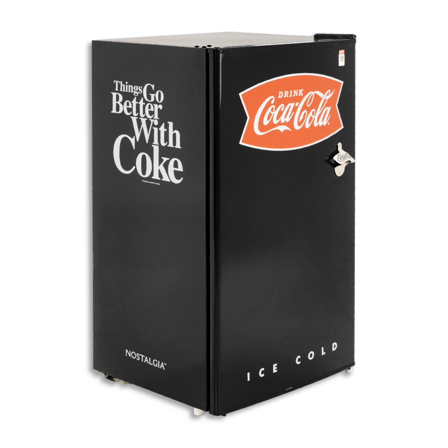 Frigobar Negro Coca Cola CRF32BKCK NOSTALGIA 92 Litros