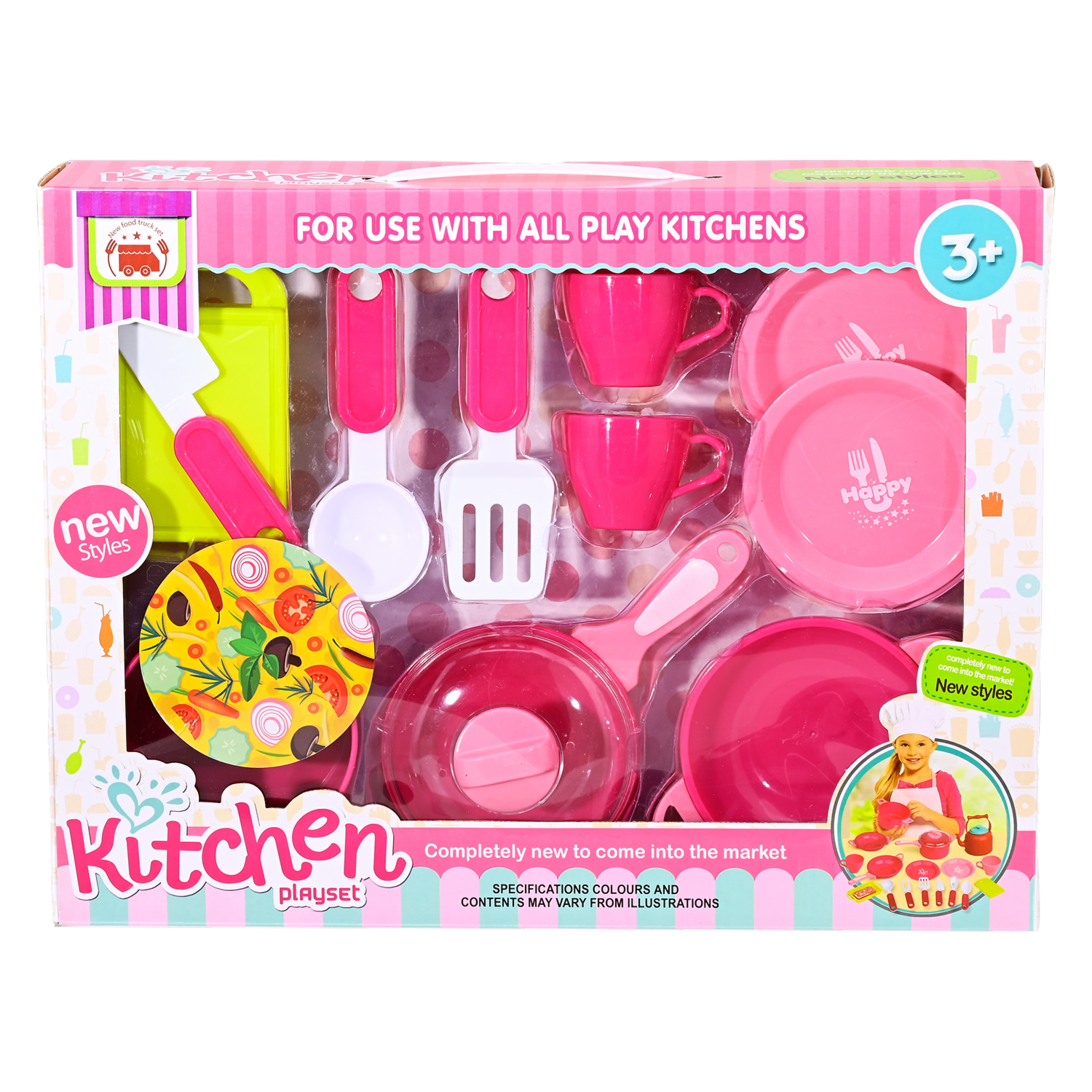 Set Cocina KITCHEN Incluye 11 Piezas