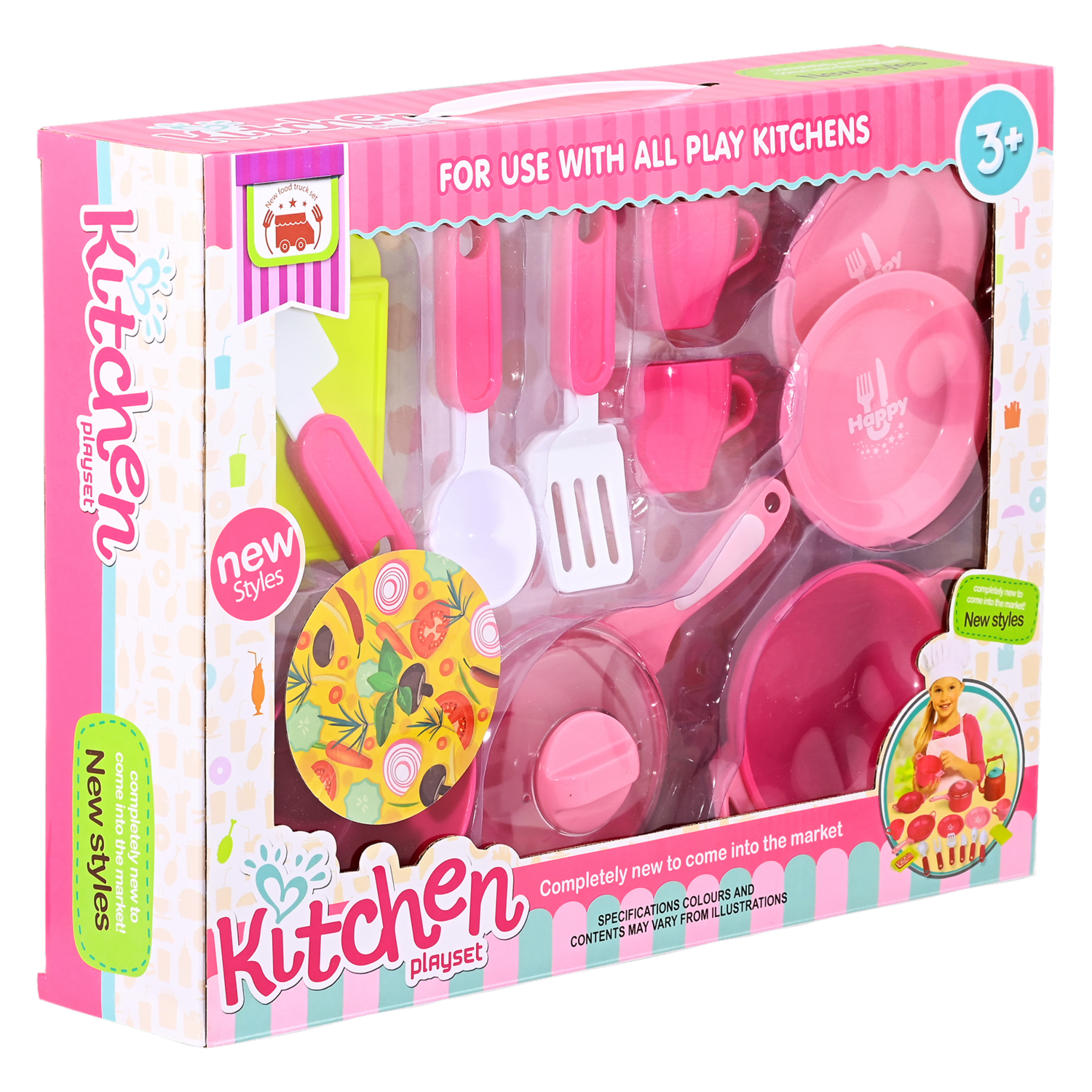 Set Cocina KITCHEN Incluye 11 Piezas
