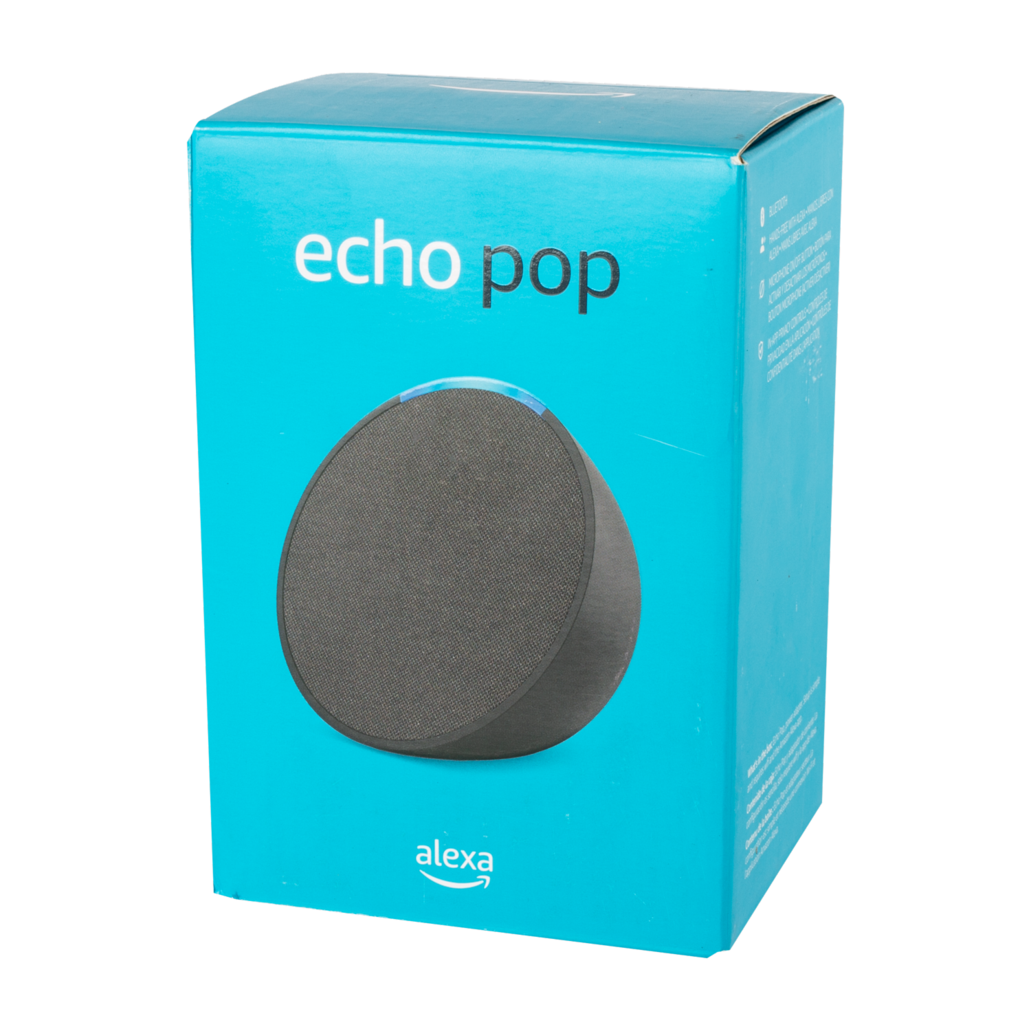 Alexa Echo Pop Smart Speaker Black AMAZON 1ra Generación
