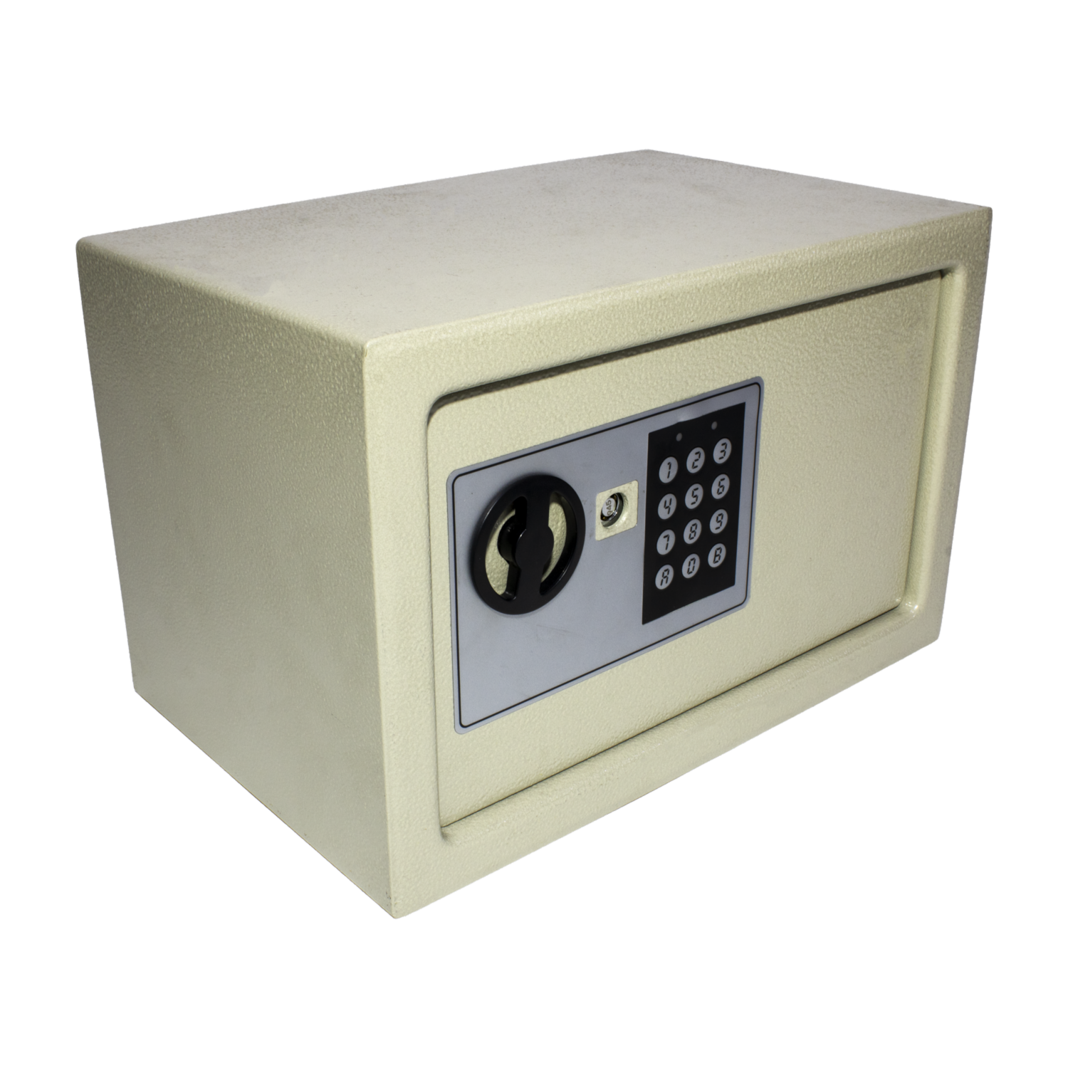 Caja Fuerte Color Gris Con 2 Llaves KYWI Mediana