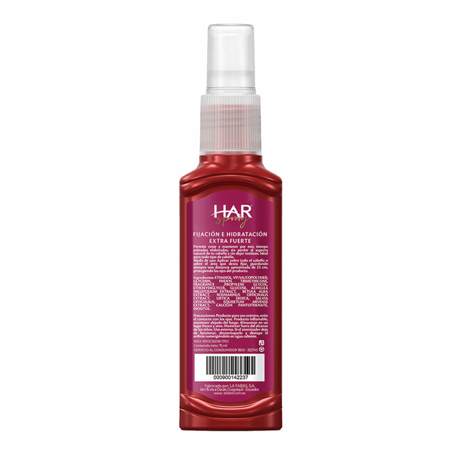 Fijador De Cabello Extra Fuerte HAR 75 Ml