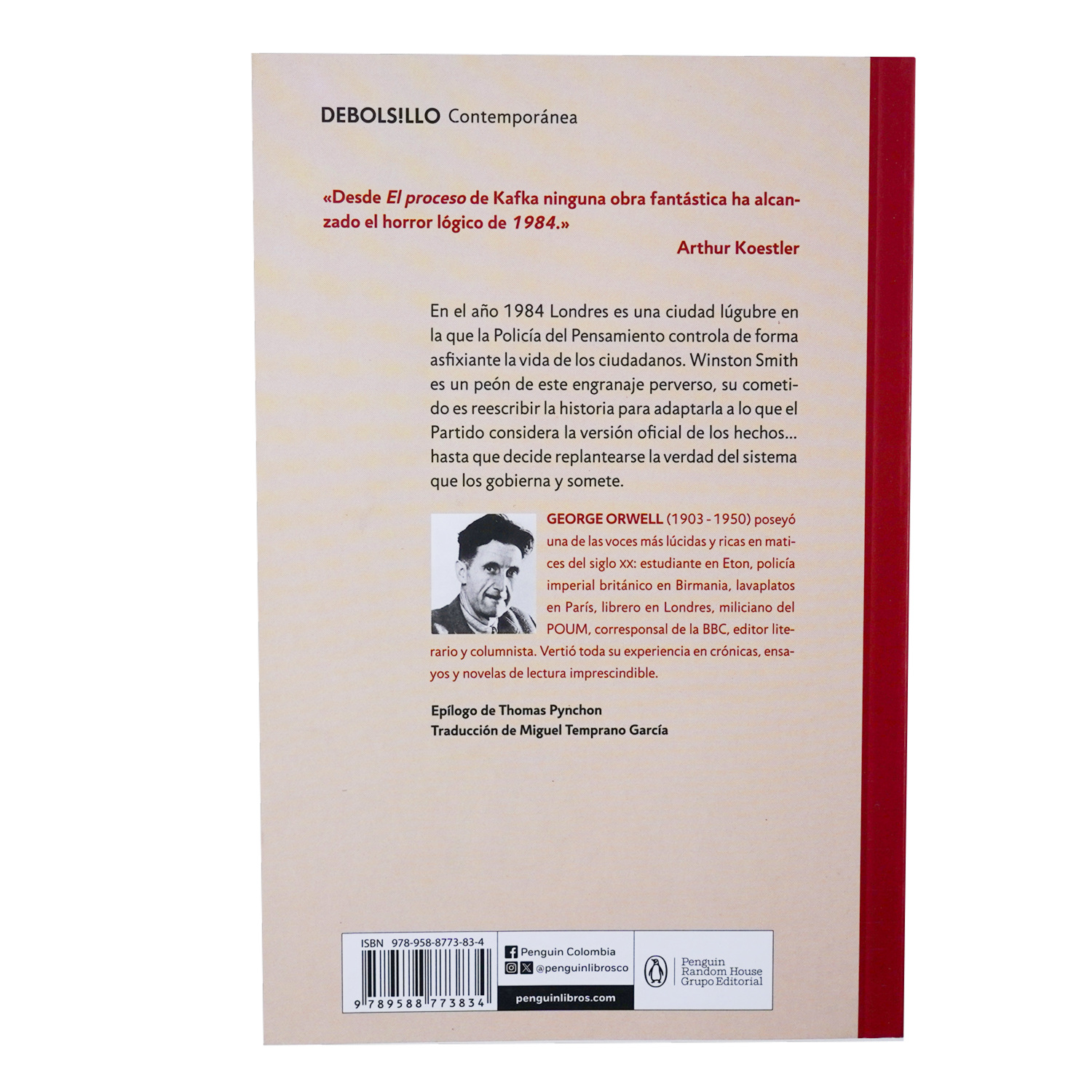 1984 (TD) George Orwell DEBOLSILLO 349 Páginas