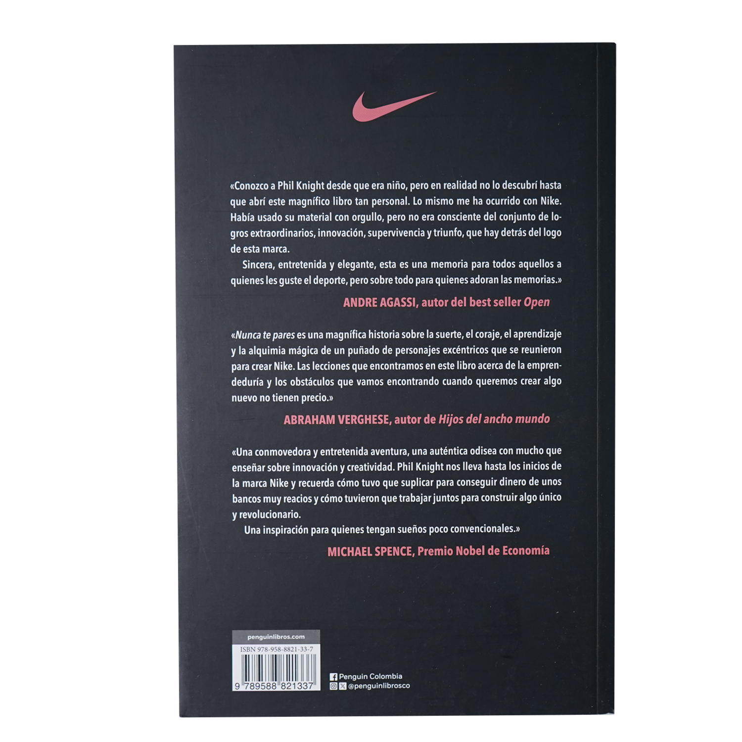 Nunca Te Pares Phil Knight CONECTA 426 Páginas