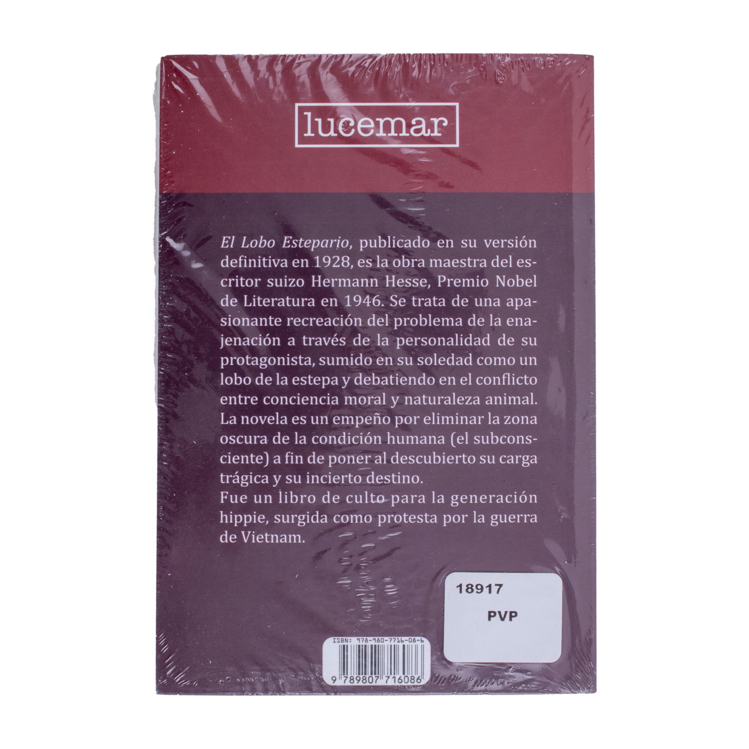 Libro Lobo Estepario PLUTÓN EDICIONES 253 Páginas