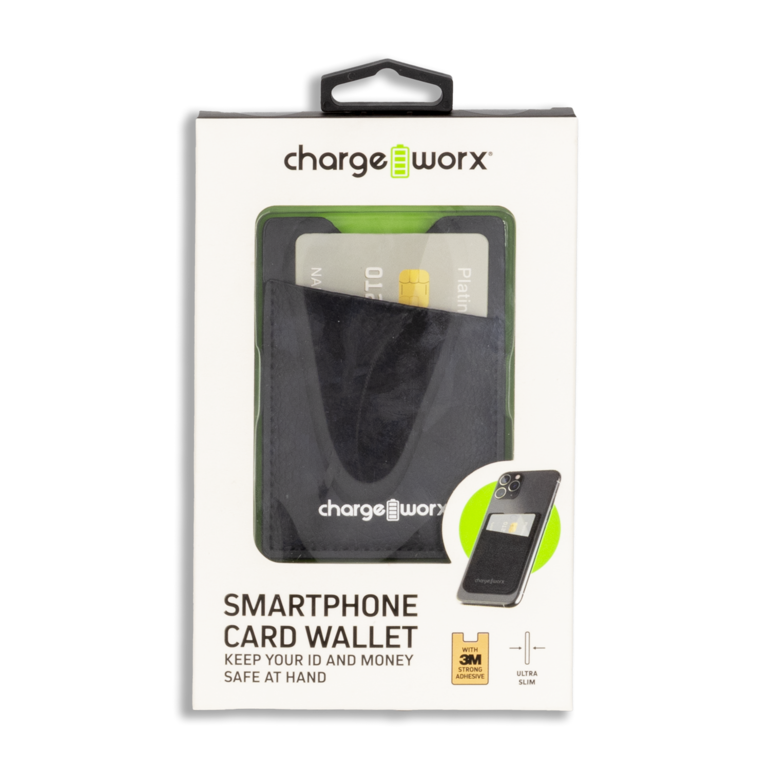 Porta Tarjetas Para Celulares CHARGE WORX Ultra Slim