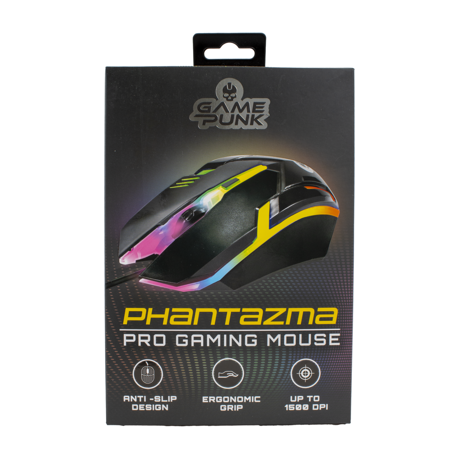 Mouse Led Profesional Para Juegos CHARGE WORX Con Cable