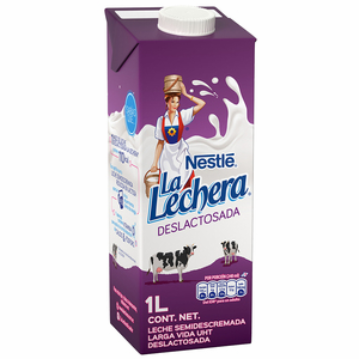 Leche Deslactosada Larga Vida LA LECHERA 1000 Ml