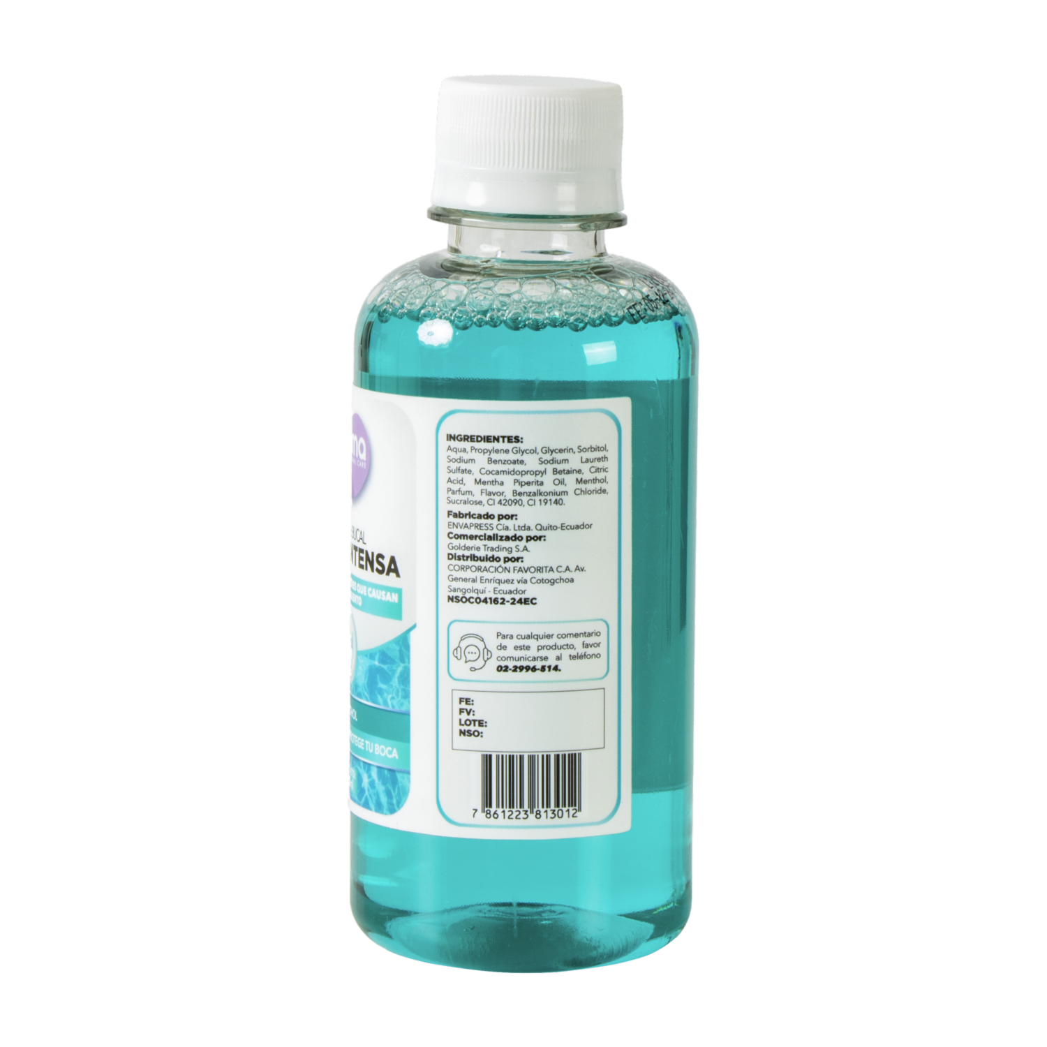 Enjuague  Bucal Sin Alcohol GAMA 250 Ml