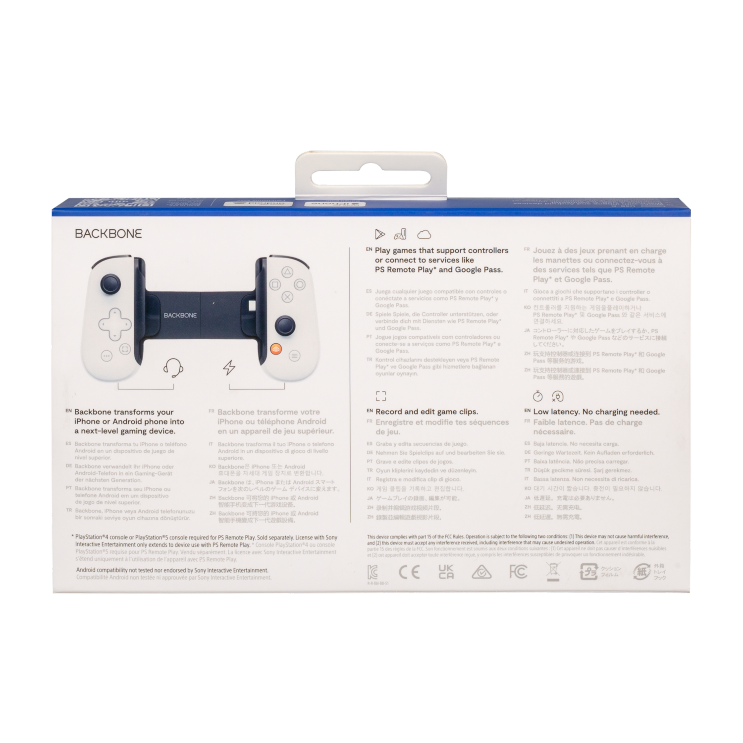 Control Backbone One Para Celulares Edición PLAYSTATION SONY USB-C