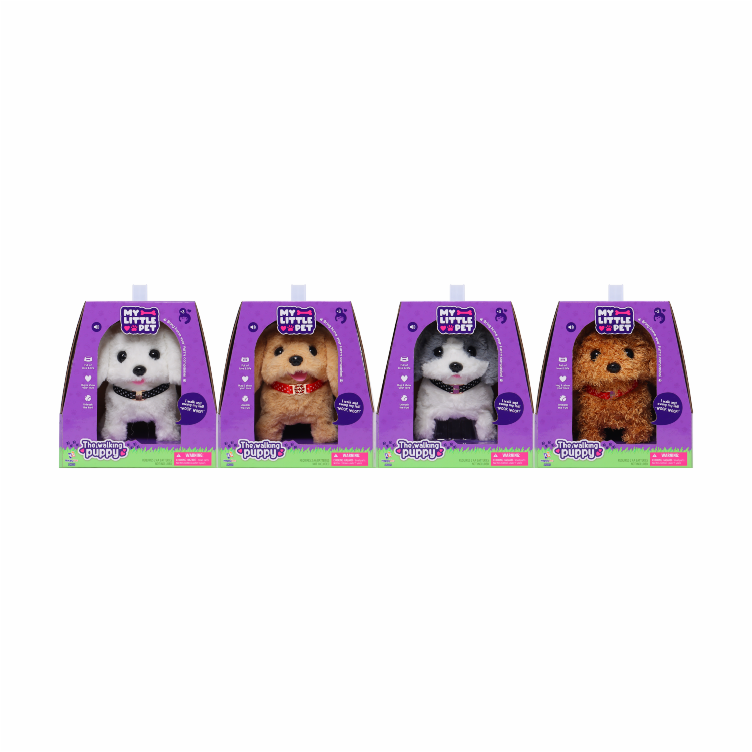 Peluche Perrito Interactivo MY LITTLE PET Modelos Surtidos