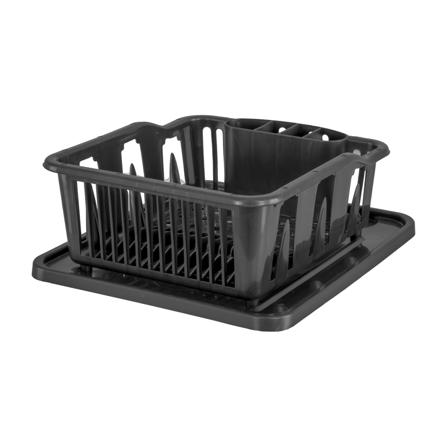 Escurridor De Platos Gris FREE HOME 35X29 CM
