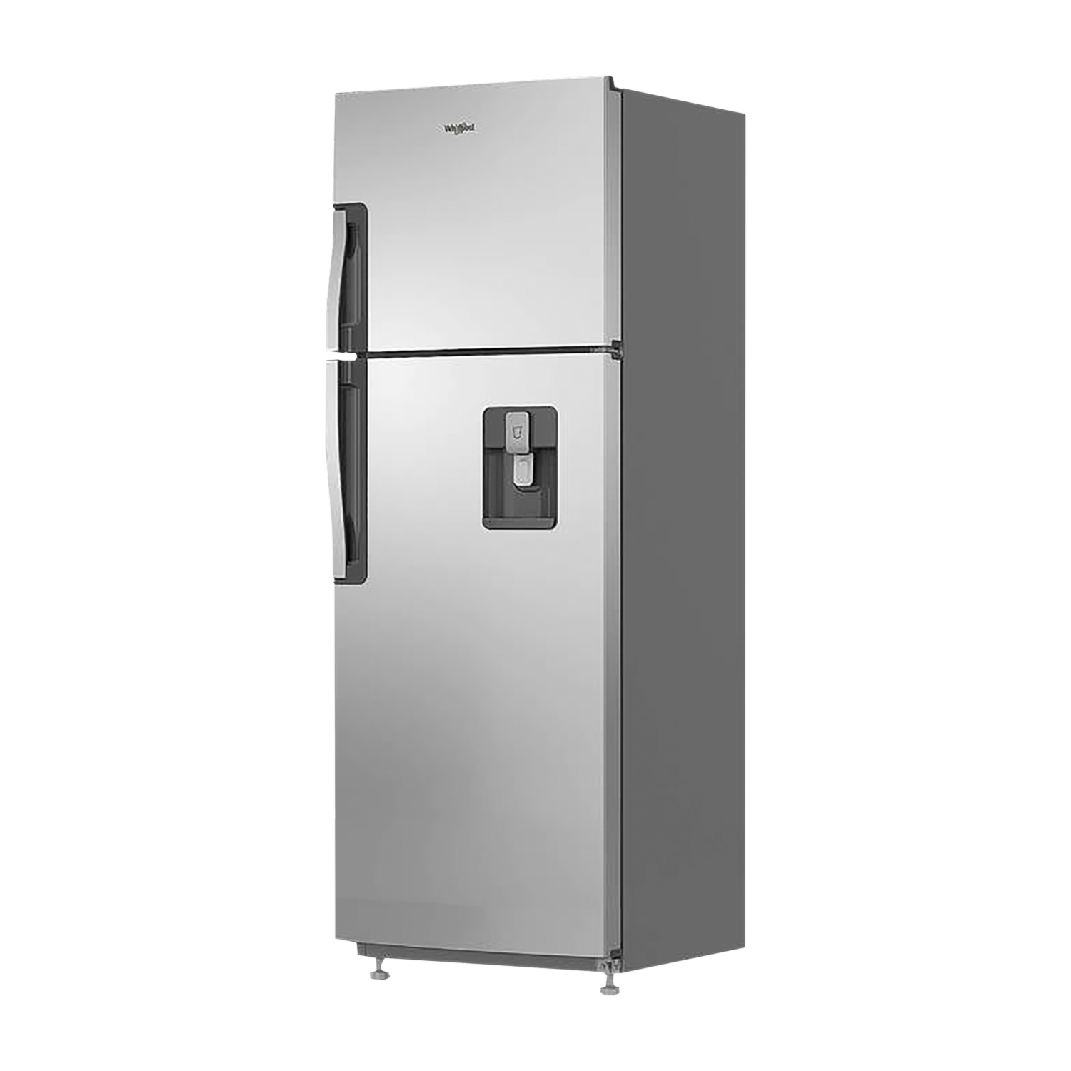 Refrigeradora Con Dispensador Cromada WRW32CKTWW WHIRLPOOL 299 Litros