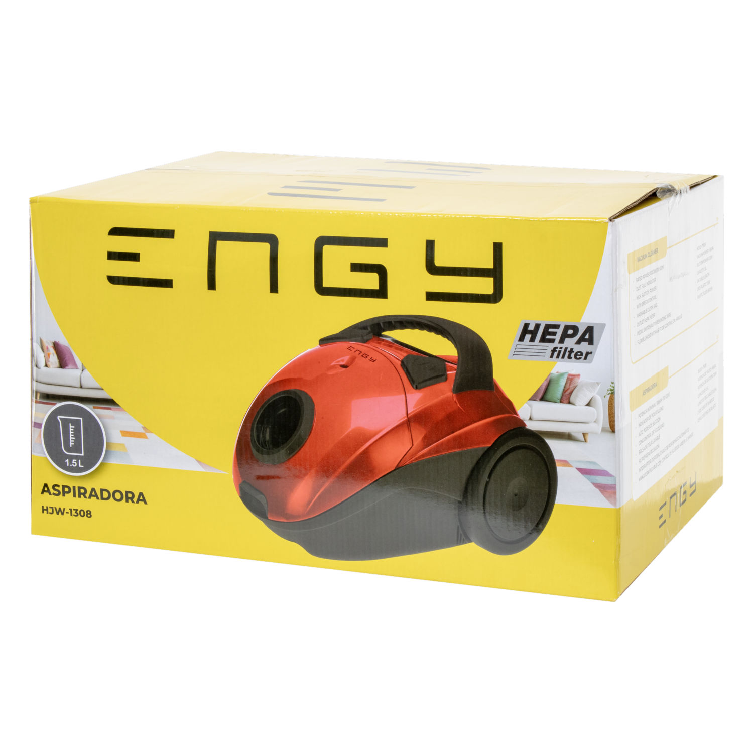 Aspiradora Hepa Filtro ENGY HJW-1308
