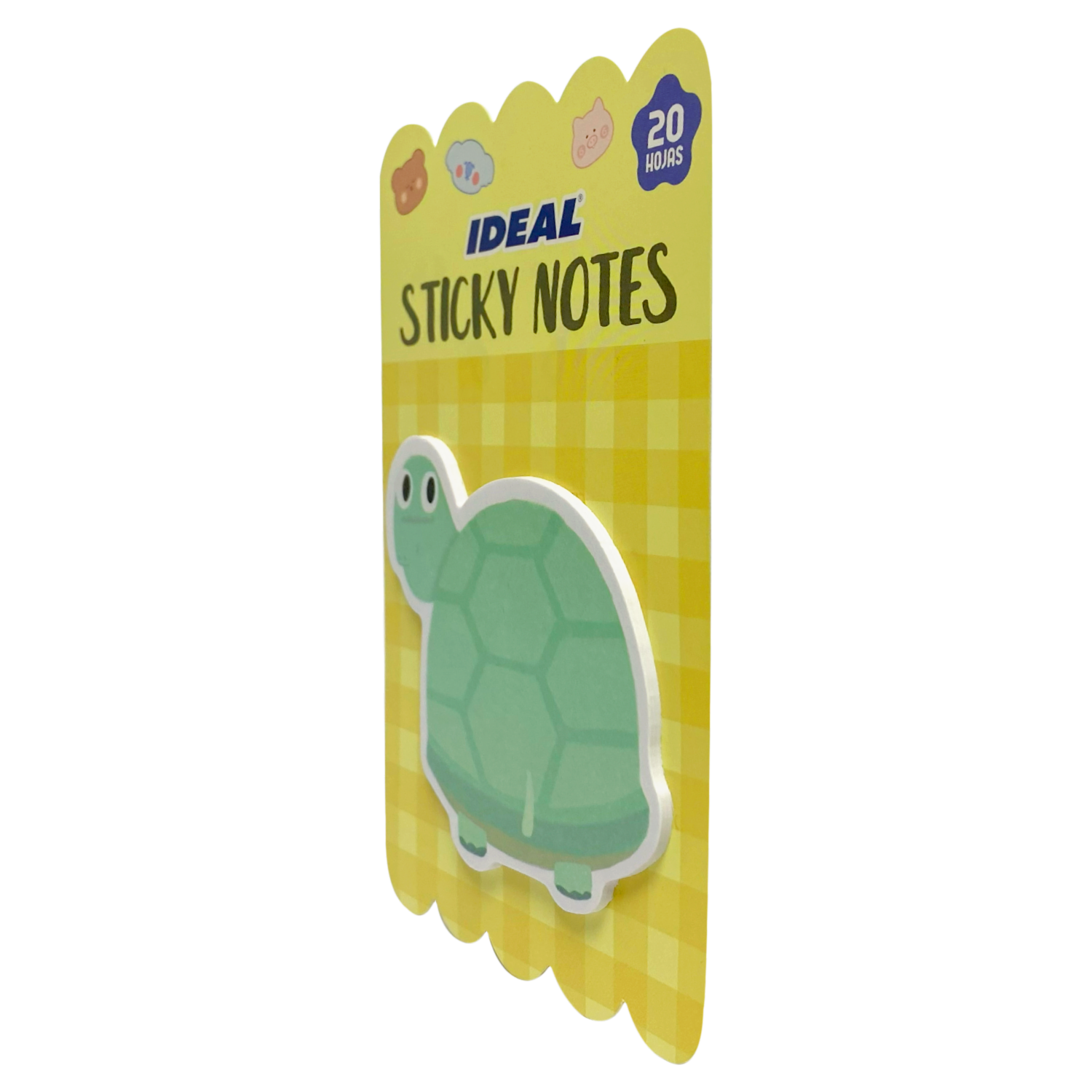 Notas Adhesivas Animales Surtidas IDEAL 20 Hojas