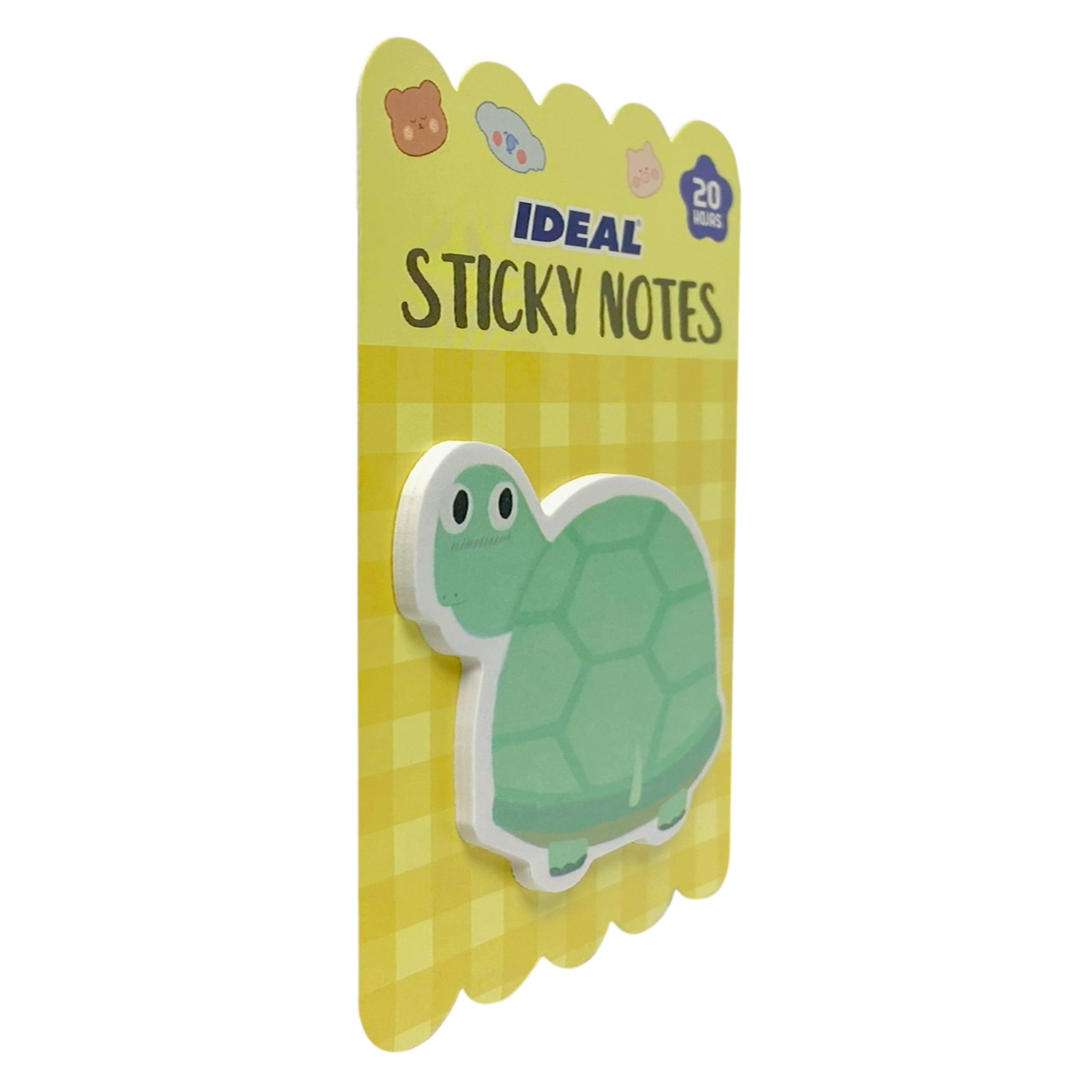 Notas Adhesivas Animales Surtidas IDEAL 20 Hojas