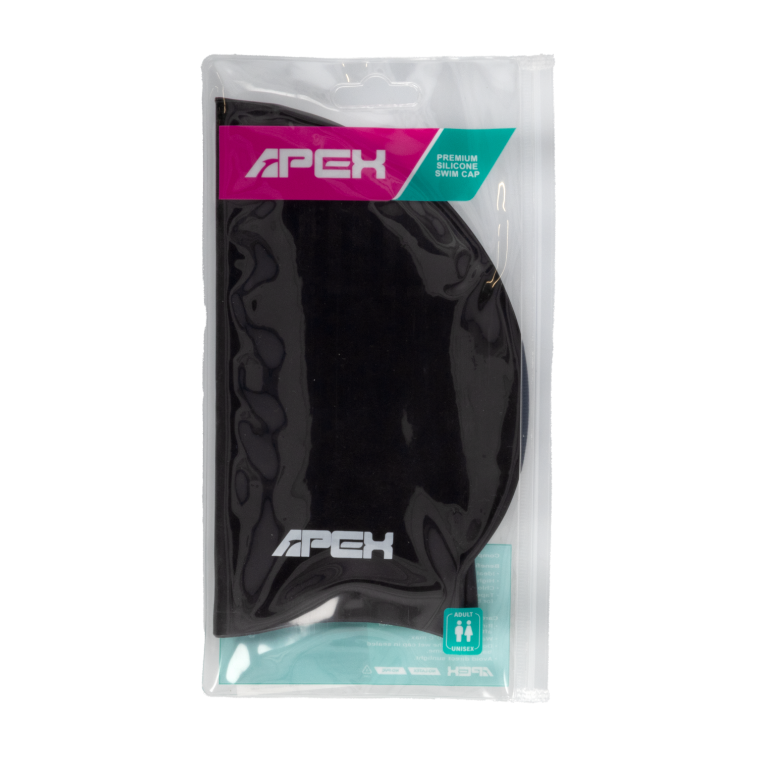 Gorro De Natación Silicona Adulto APEX 1 Pieza