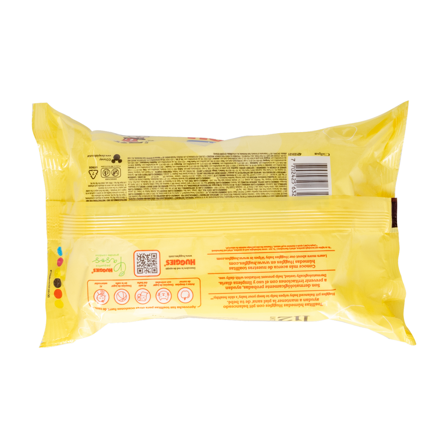 Pañitos Húmedos Dia Soft HUGGIES X 112 Uds