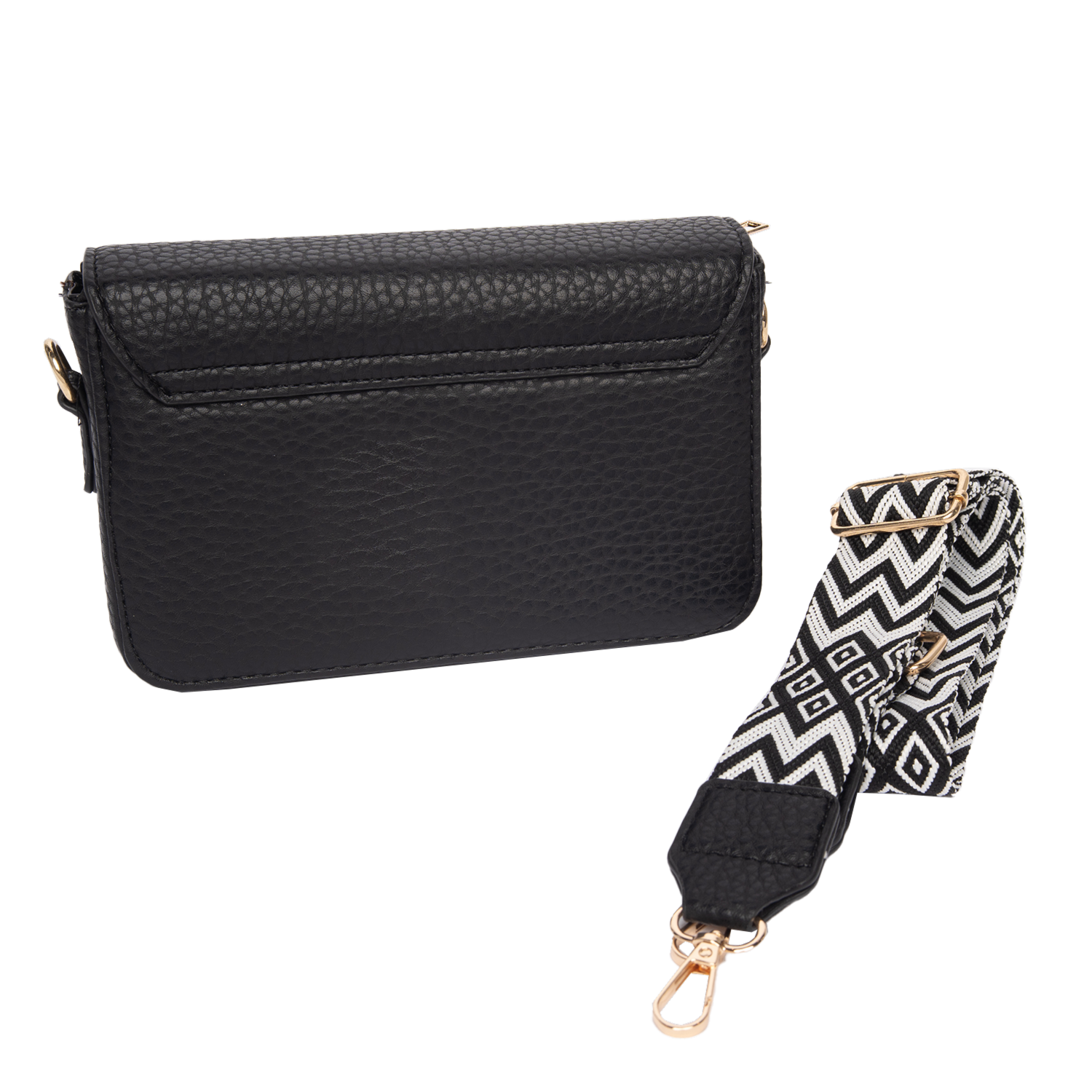 Cartera Hebilla Rayas BORIKEN Varios Colores