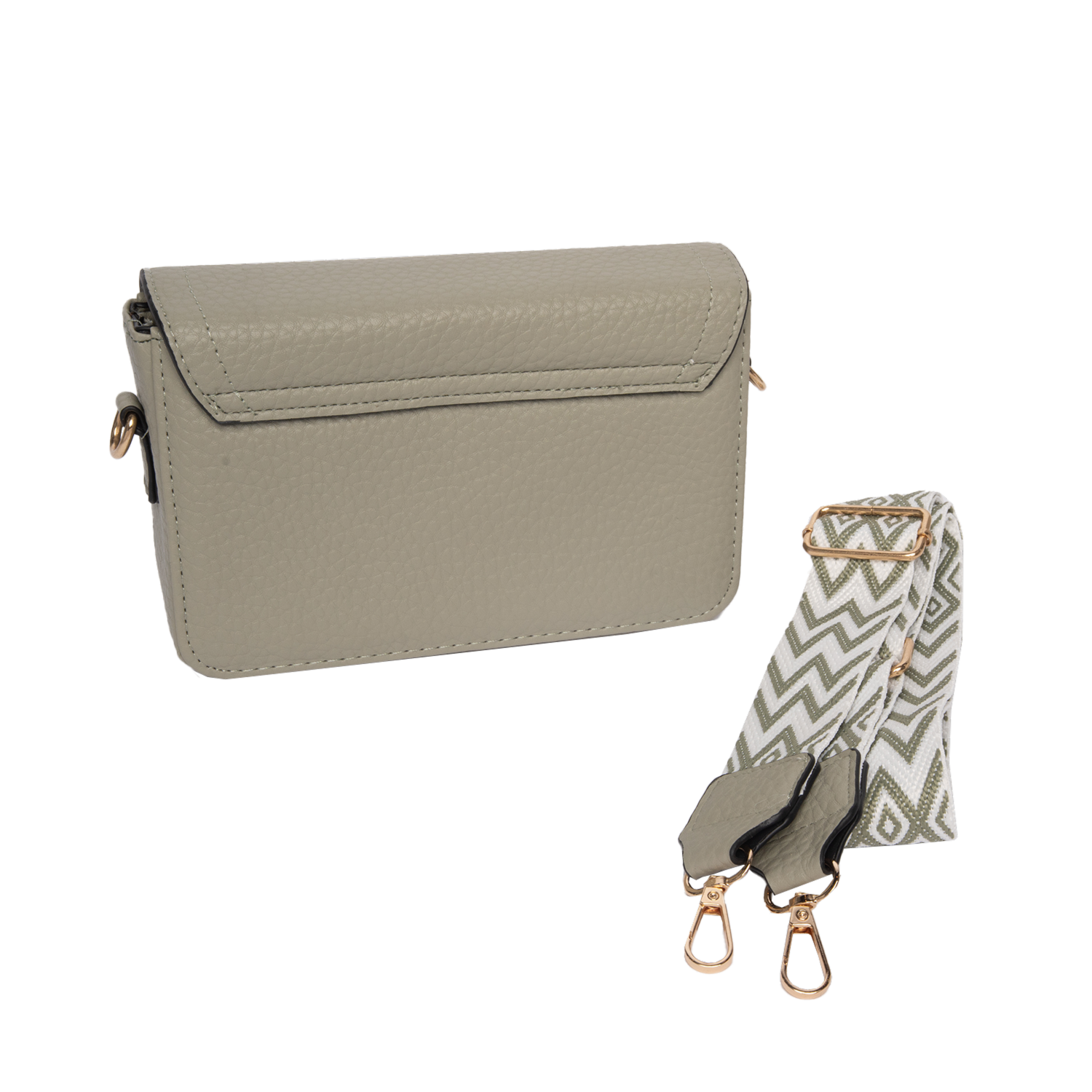 Cartera Hebilla Ovalada BORIKEN Varios Colores