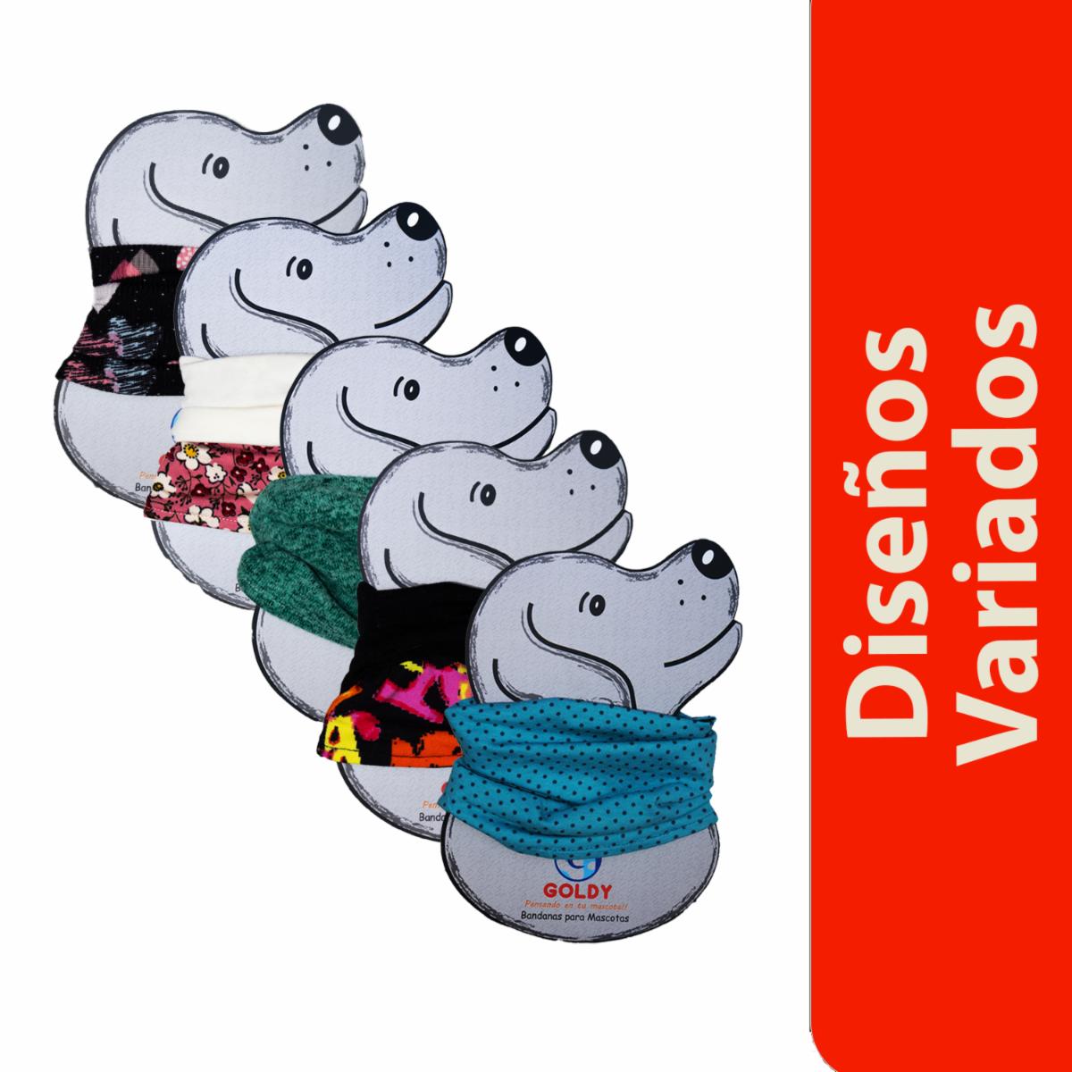 Ropa Para Mascota Bandana Surtida GOLDY Talla Extra Grande