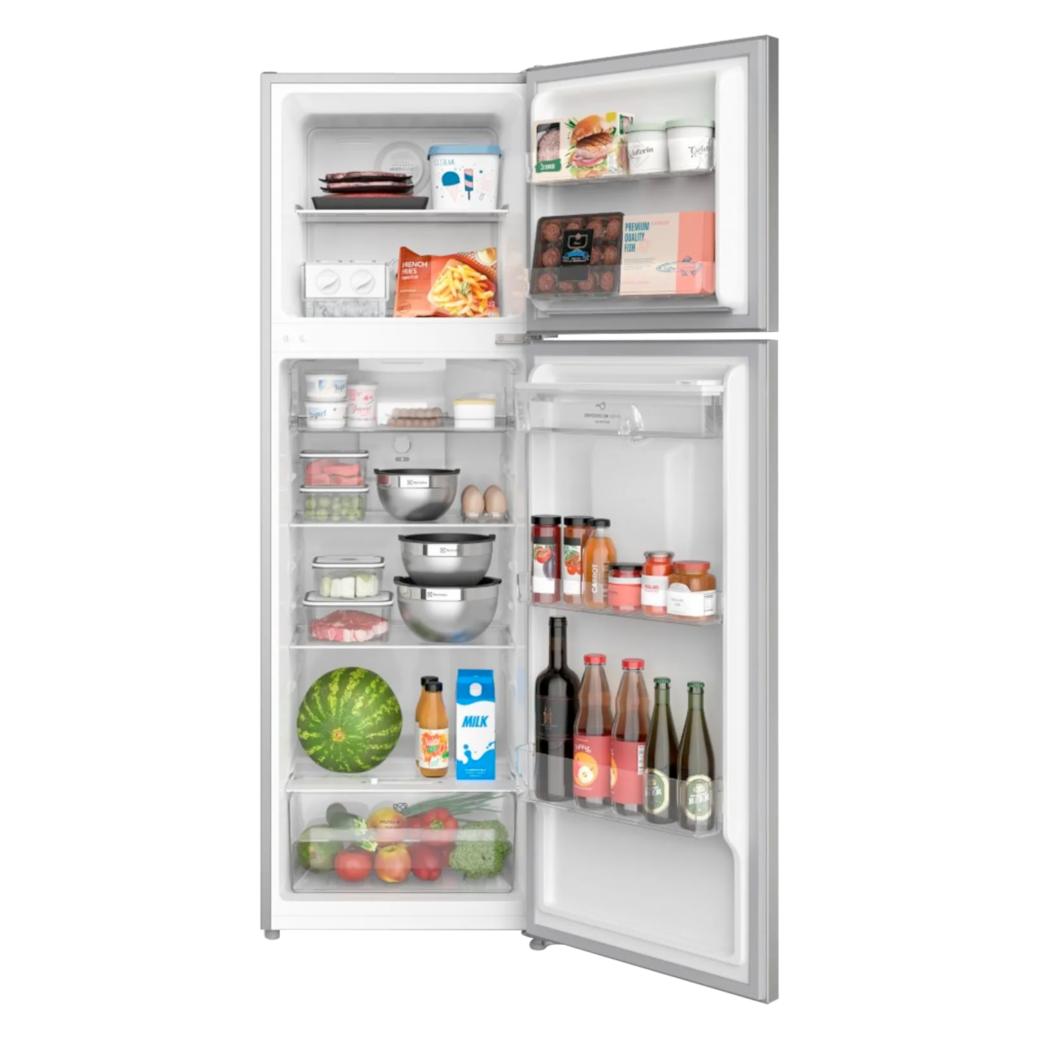 Refrigeradora Top Mount No Frost ERT28F3Q4BS ELECTROLUX 251 Litros