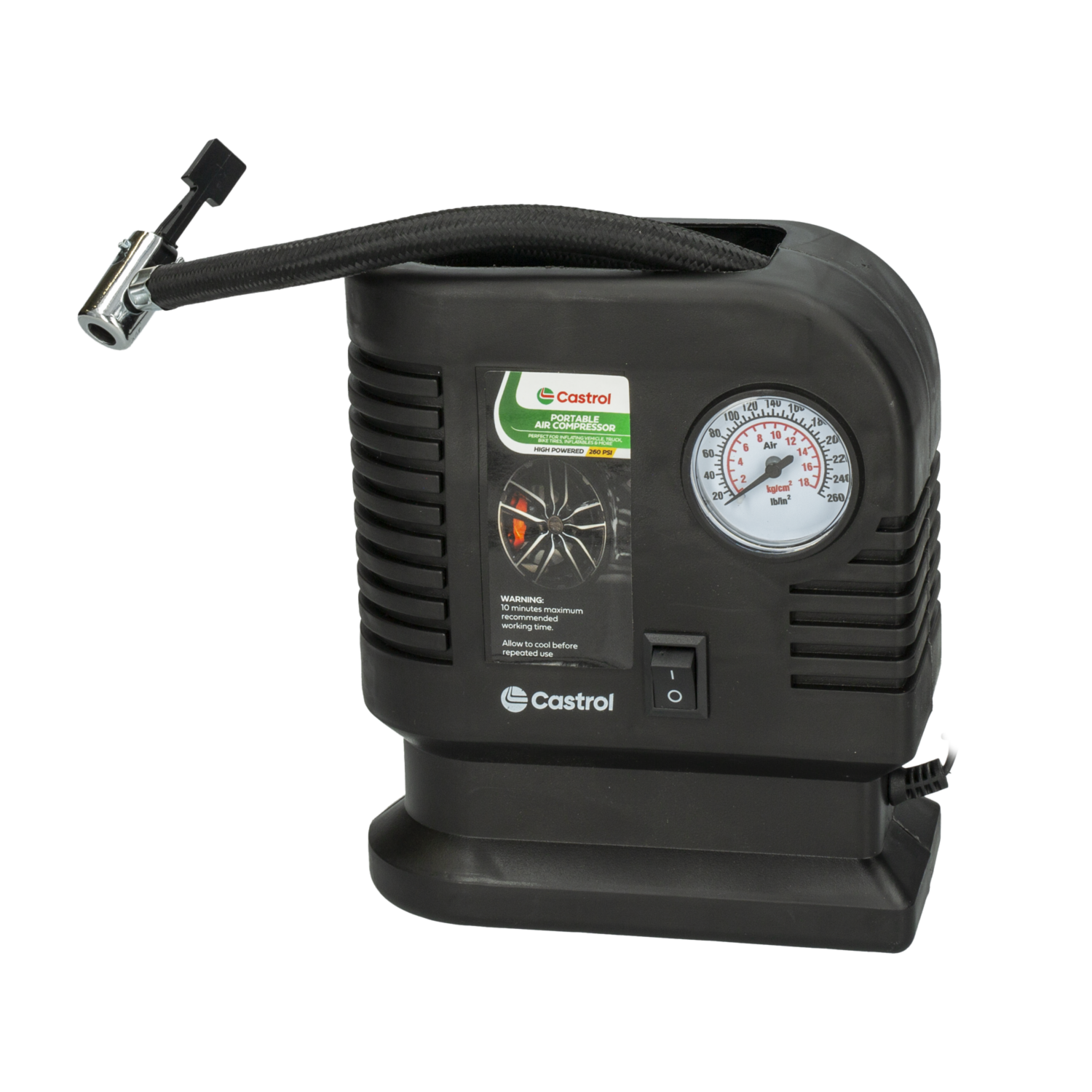 Compresor De Aire Portable CASTROL 260 PSI