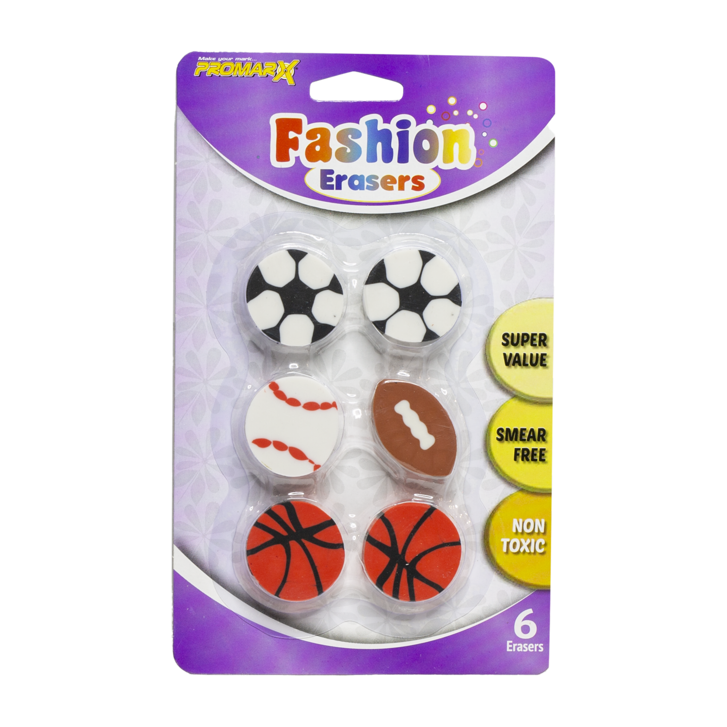 Pack Borradores De Figuras PROMARX X 6 Uds