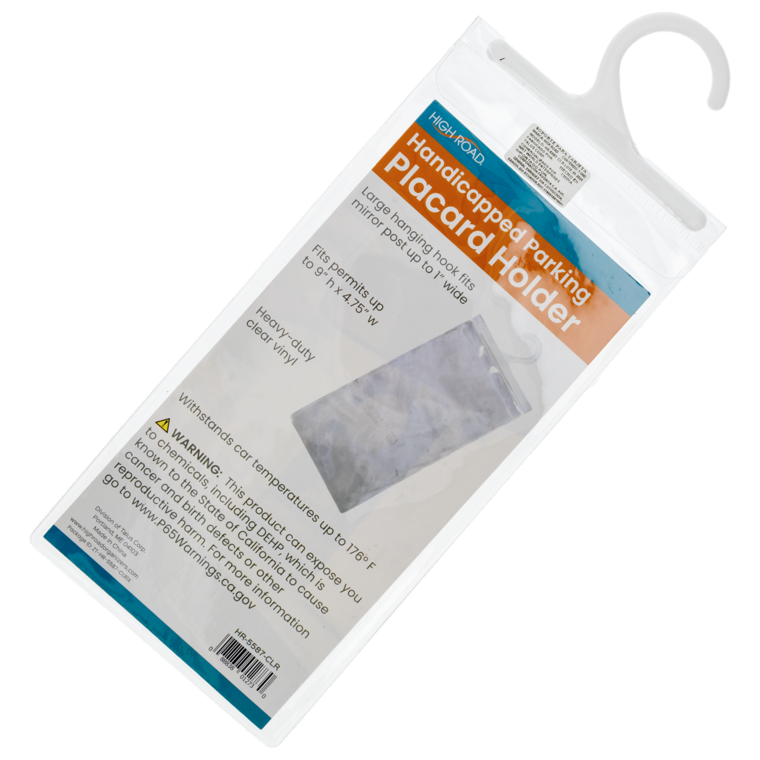 Soporte De Cartel Para Retrovisor HIGH ROAD 9″x4.75″