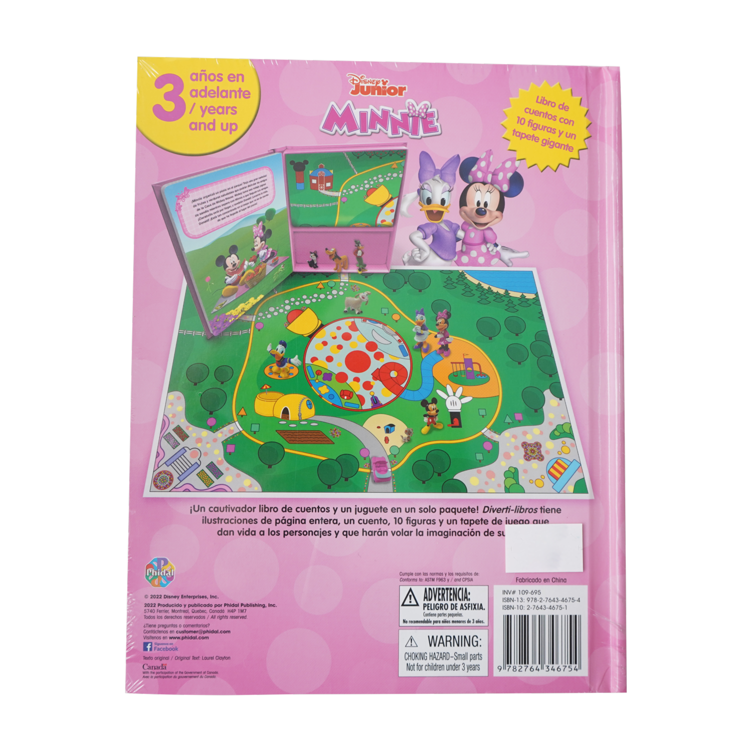 Libro Disney Minnie Divertí-Libros DISNEY 10 Páginas