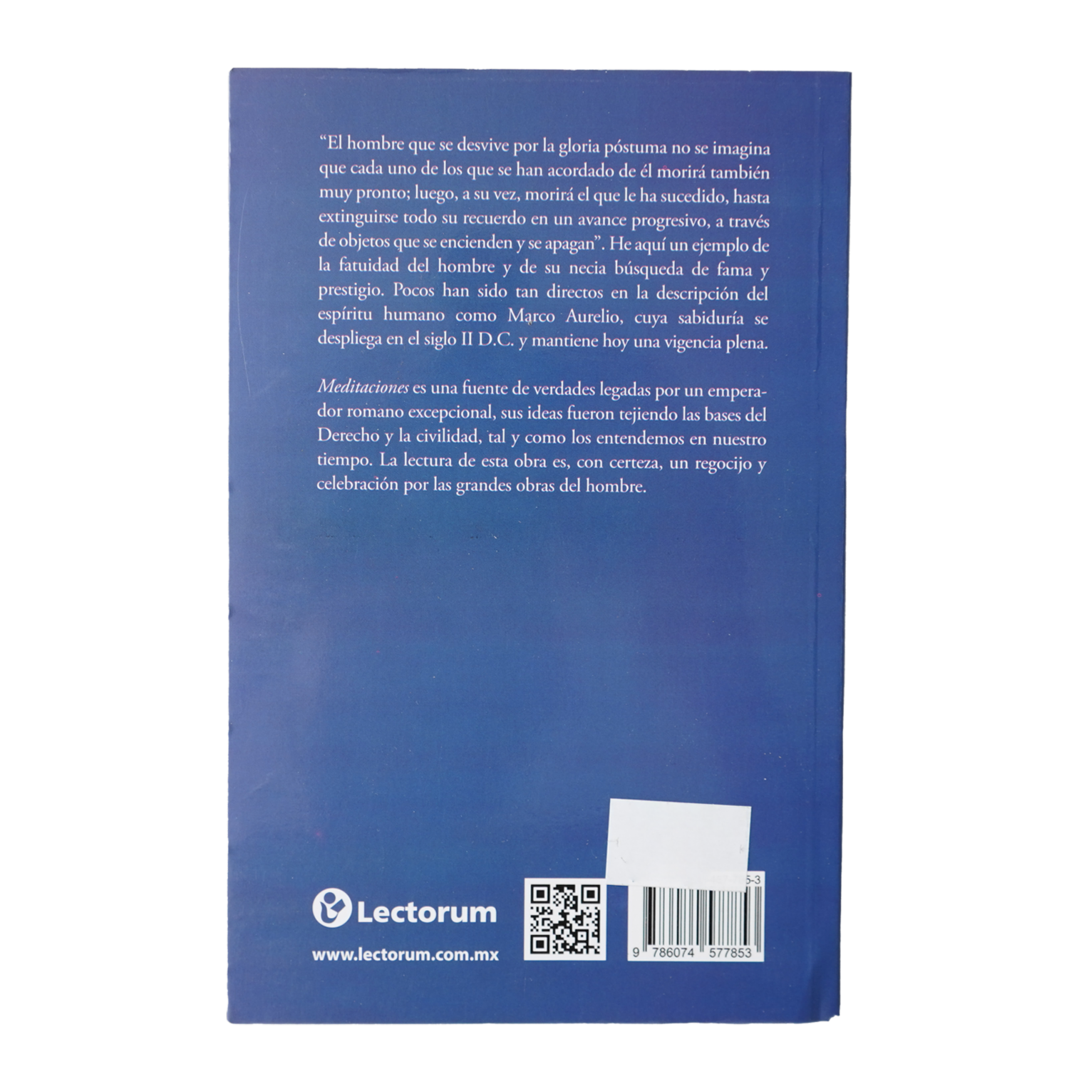 Libro Meditaciones LECTORUM 126 Páginas