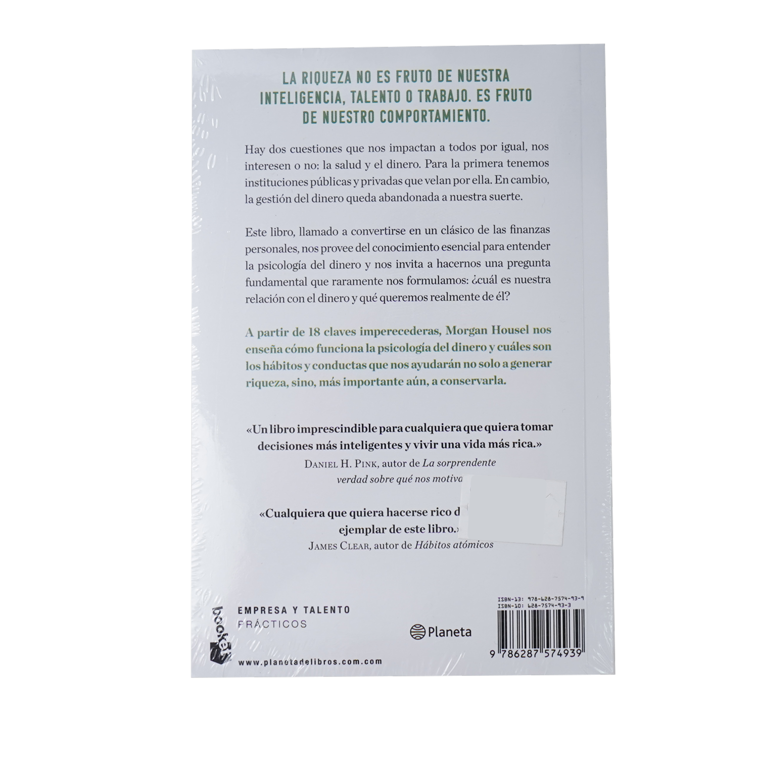 Libro La Psicología Del Dinero MR.BOOKS 365 Páginas