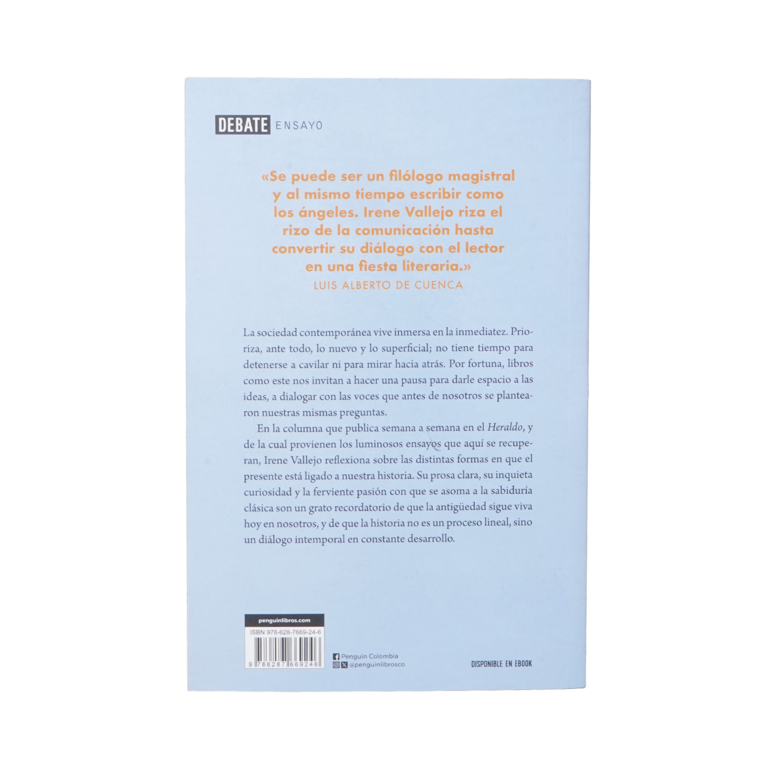 Libro Alguien Hablo De Nosotros DEBATE 157 Páginas