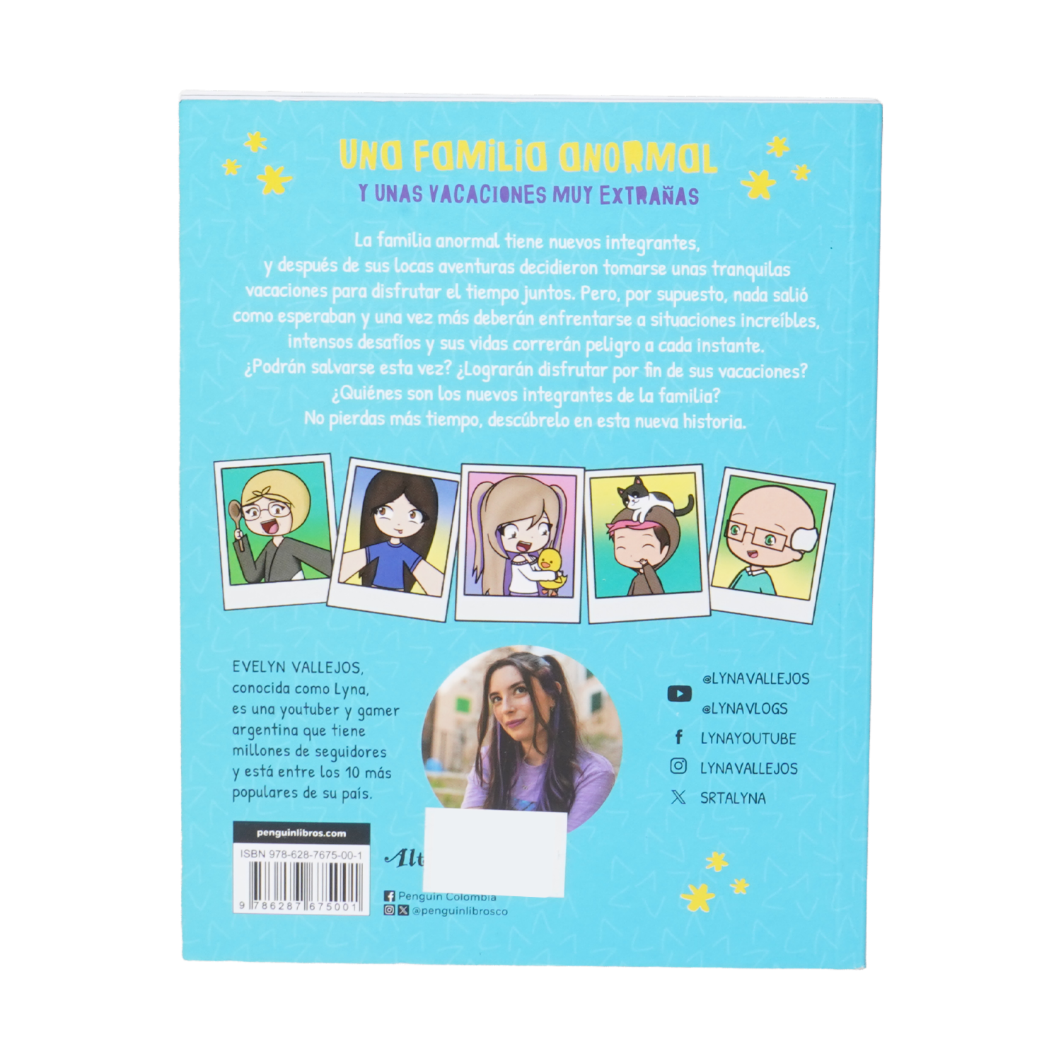 Libro Una Familia Anormal Y Unas Vacaciones Muy Extrañas ALTEA 45 Páginas