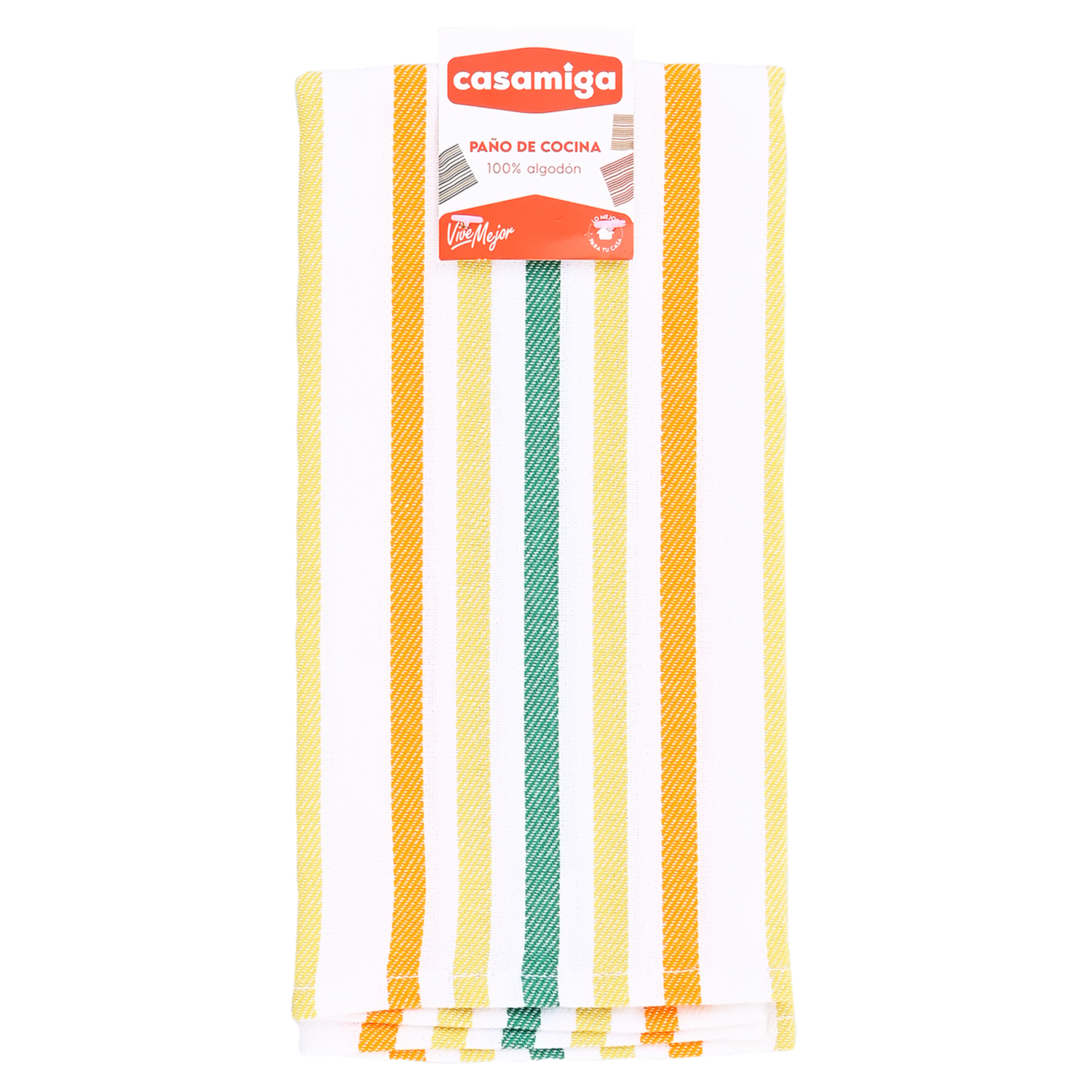 Limpión Fiesole Comb Mostaza CASAMIGA 50 X 40 Cm