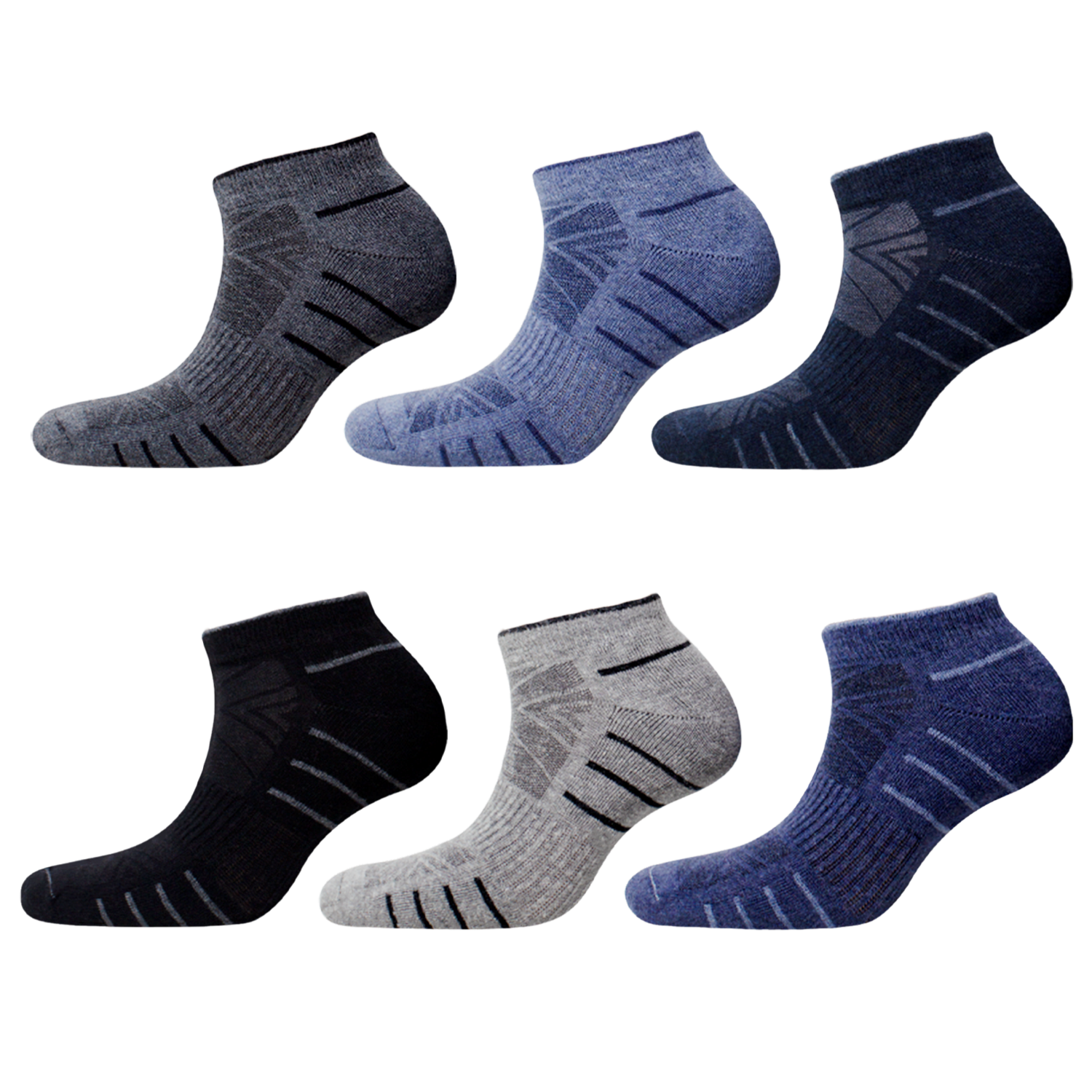 Medias Top Plus Deportivas Varios Colores Pack X3 MECRISGA