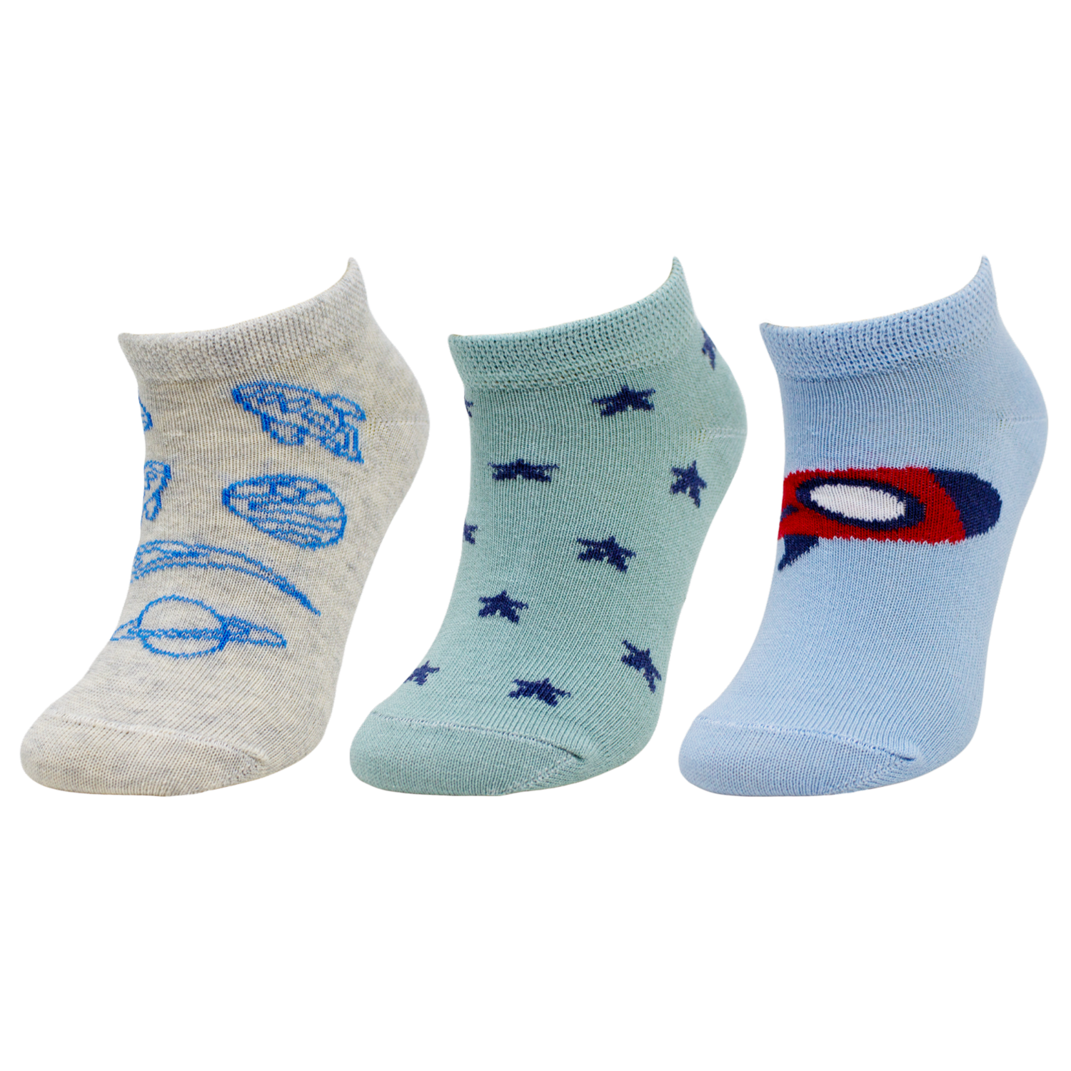 Medias Casual Pack X 3 GK BASIC